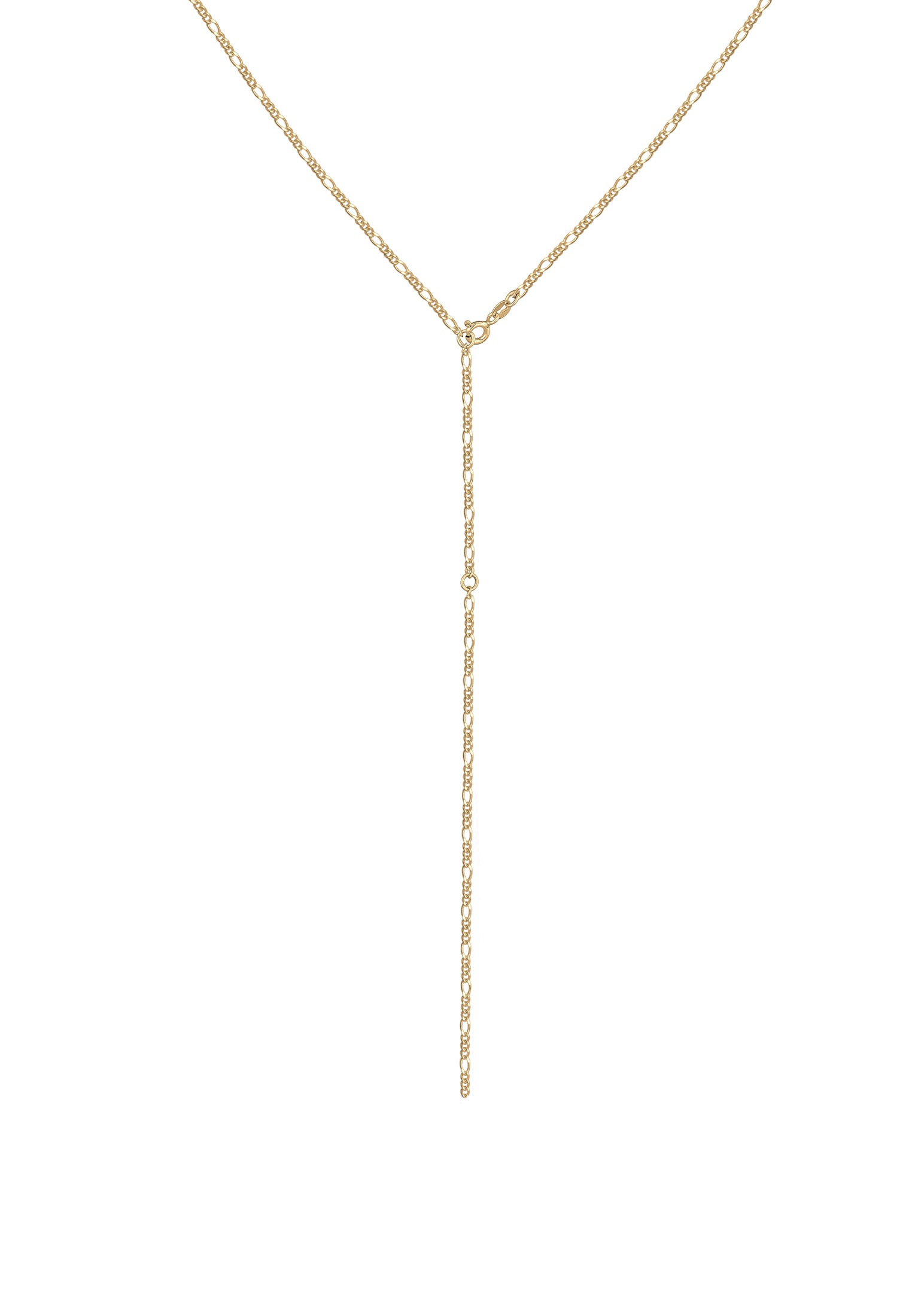 Elli Collierkettchen »Y-Kette Figaro Basic Trend Verstellbar 925 Silber«