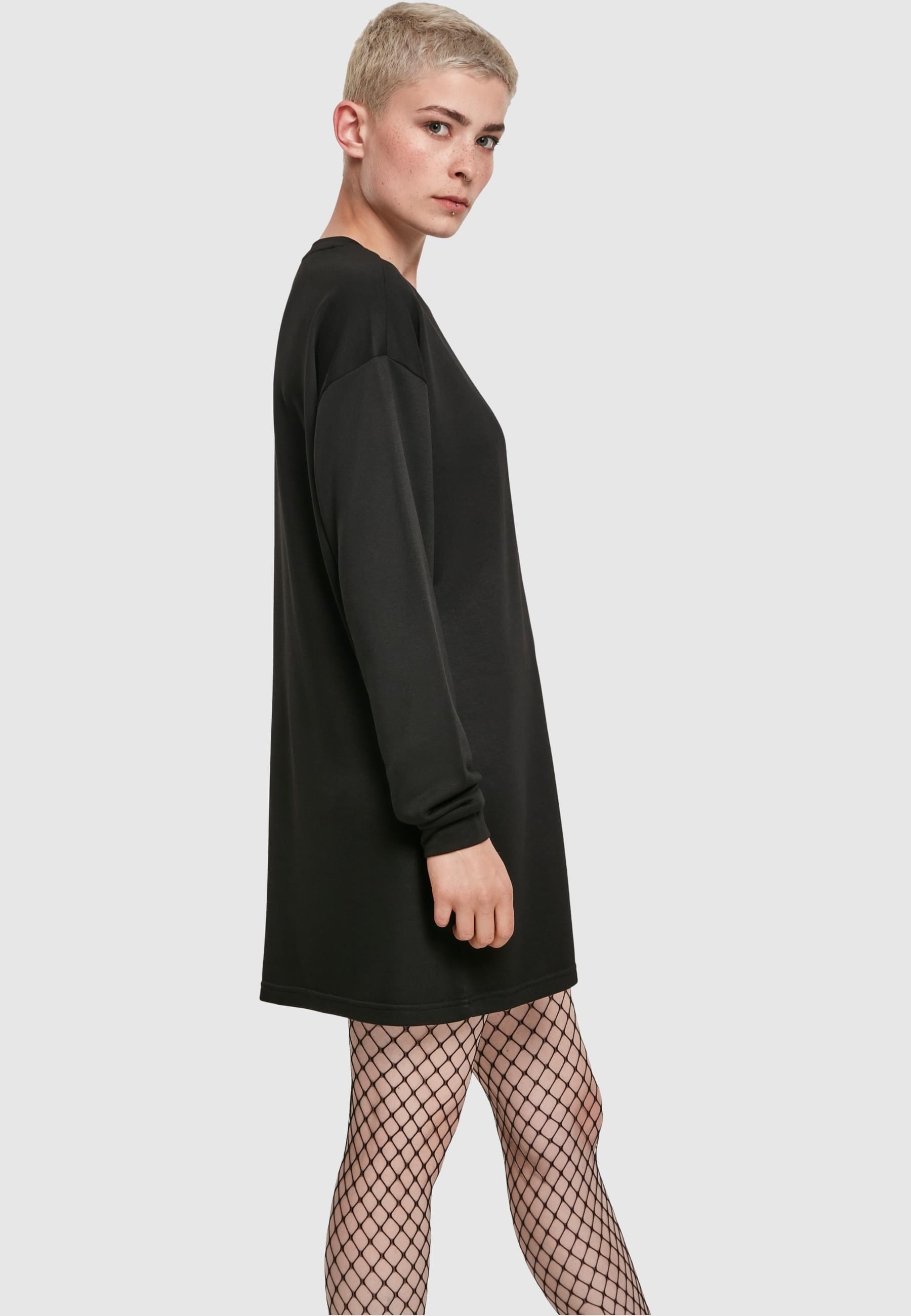 URBAN CLASSICS Shirtkleid »Urban Classics Damen Ladies Modal Terry Crew Dress«, (1 tlg.)