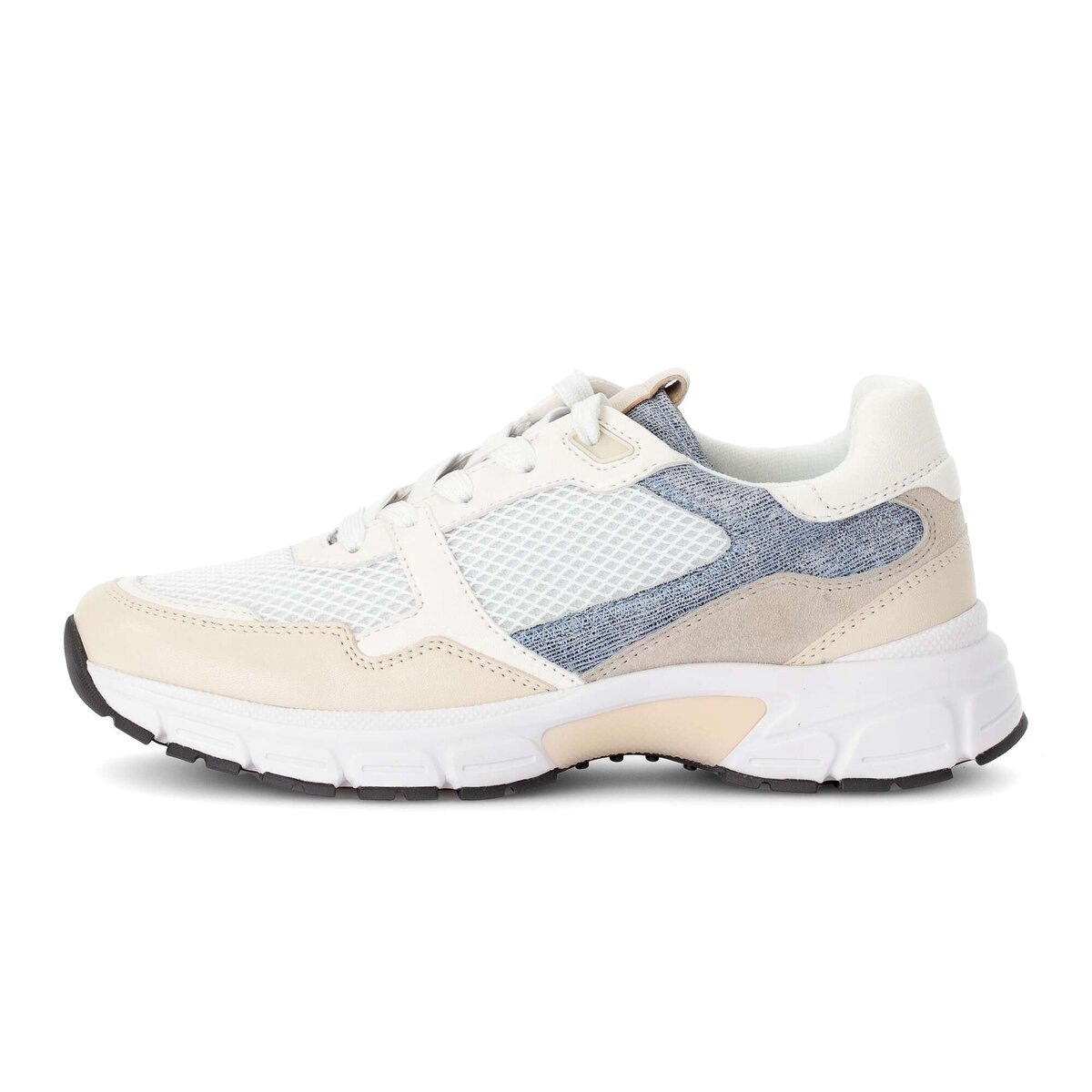 Gabor Sneaker »Sneaker low Materialmix Leder/Lederimitat«