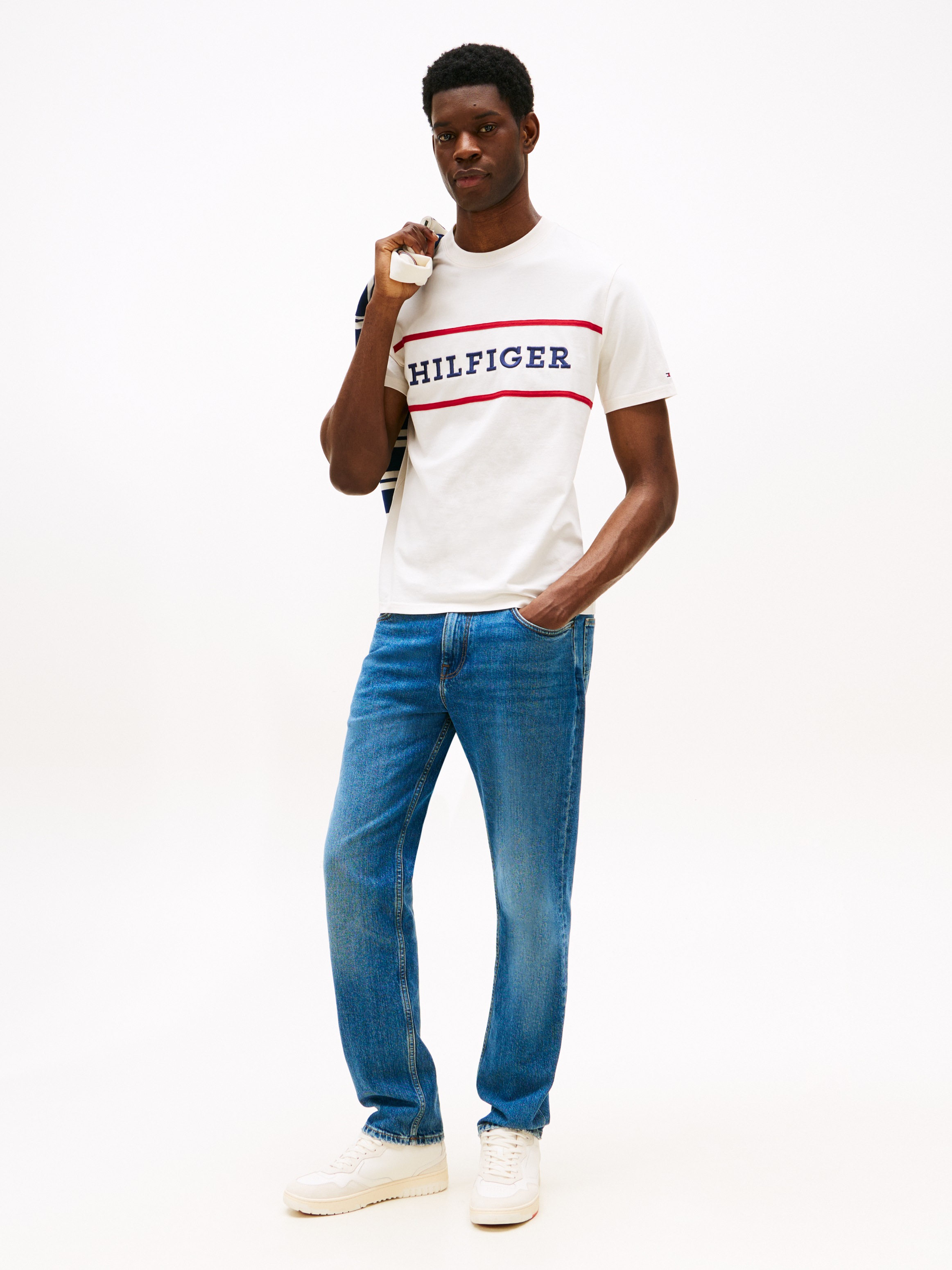 Tommy Hilfiger T-Shirt "AMERICANA COLOURBLOCK TEE" günstig online kaufen