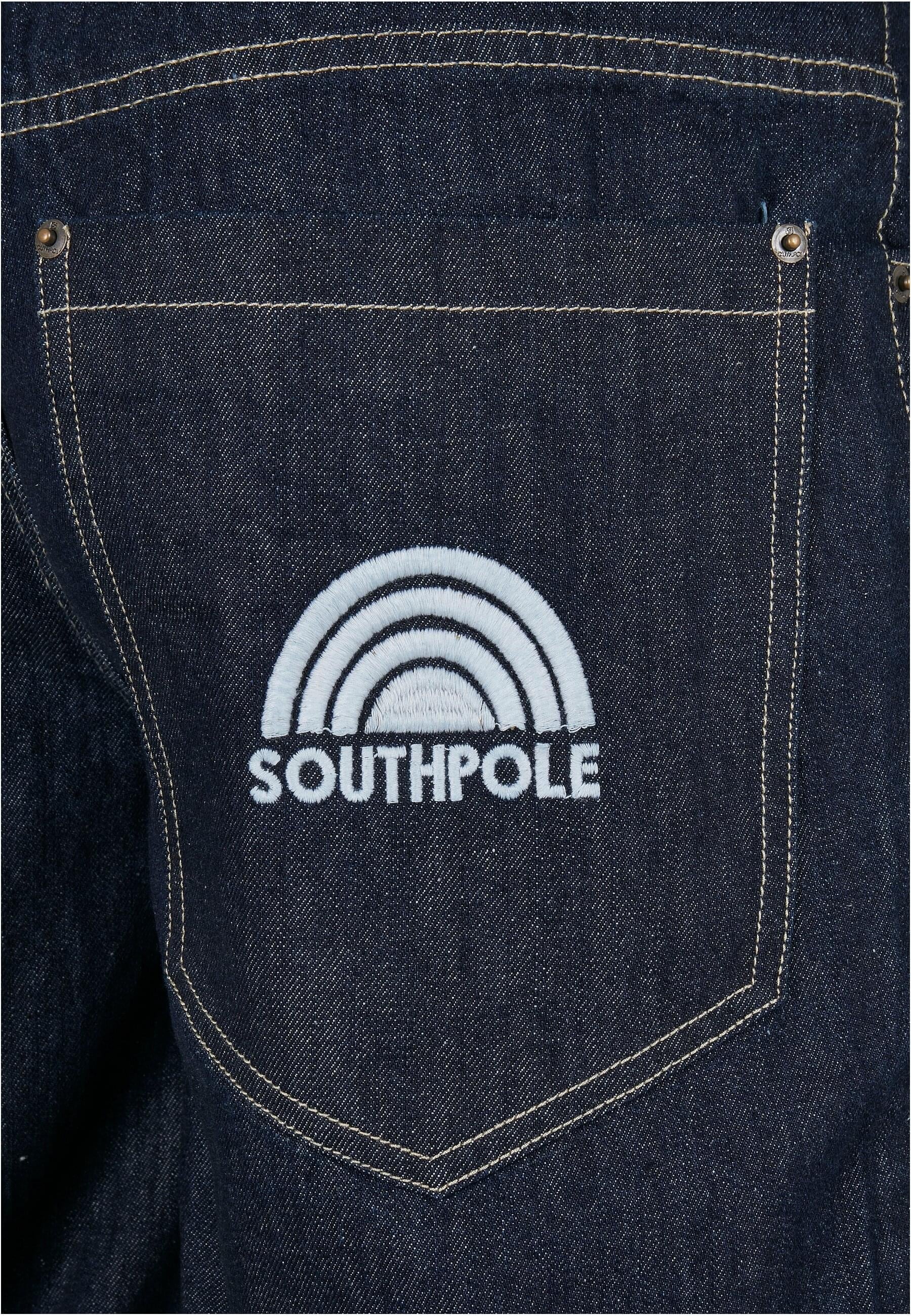 Southpole Bequeme Jeans »Southpole Herren Southpole 3D Embroidery Denim«, (1 tlg.)