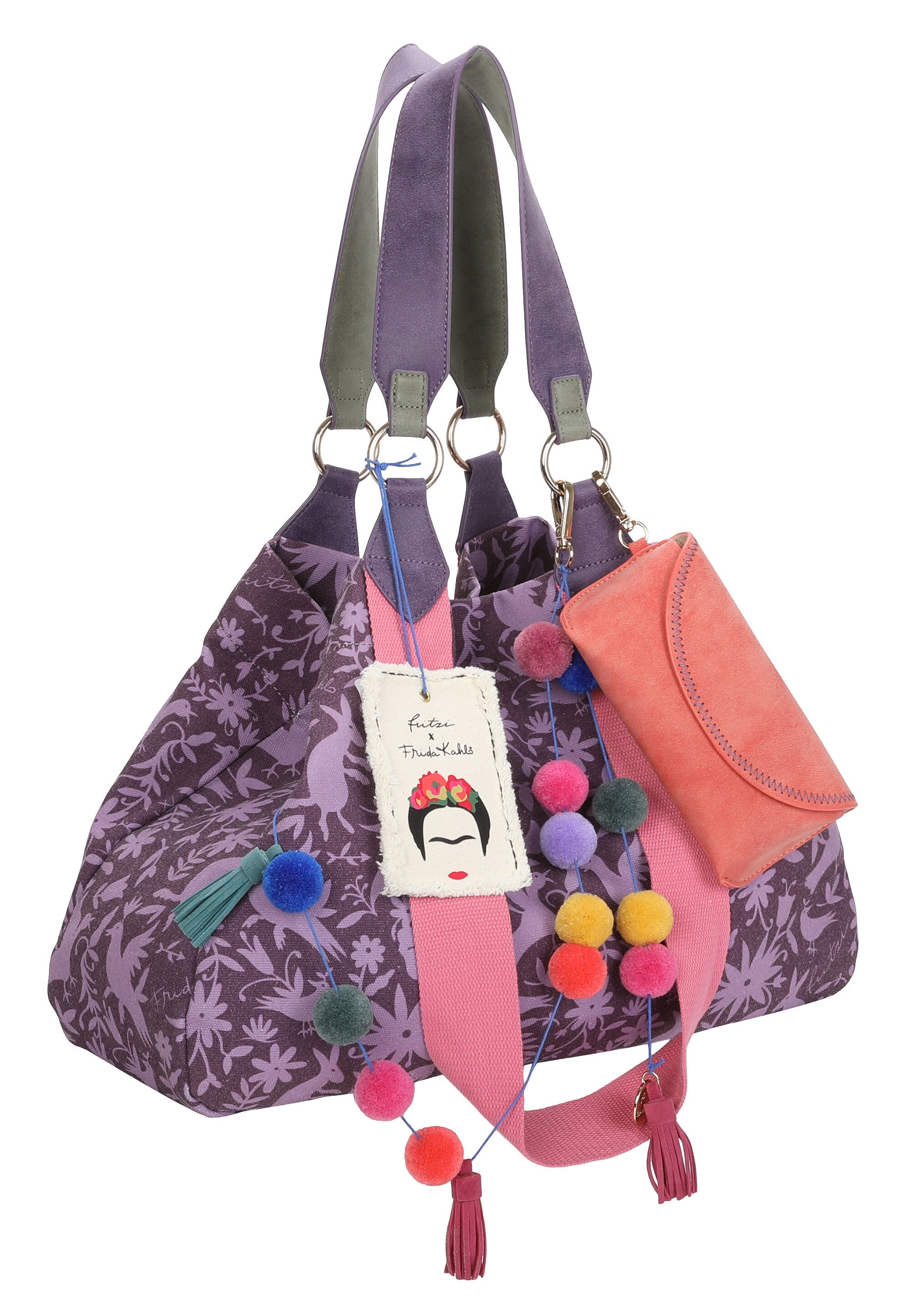 Fritzi aus Preußen Shopper »Fritzi x Frida Kahlo« mit All-Over-Print