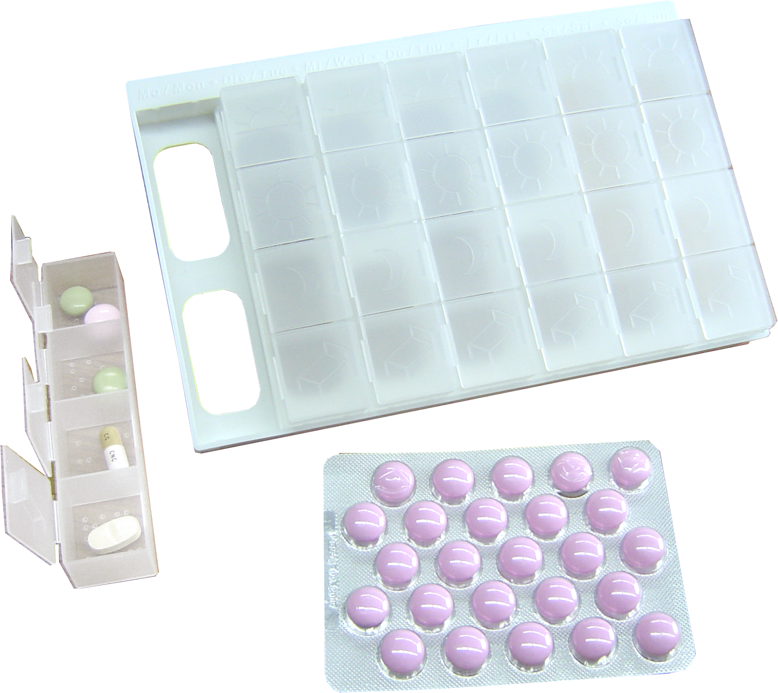 Ruco Vorratsdose Set, 3 Stk. tlg. (Tablettendose) günstig online kaufen