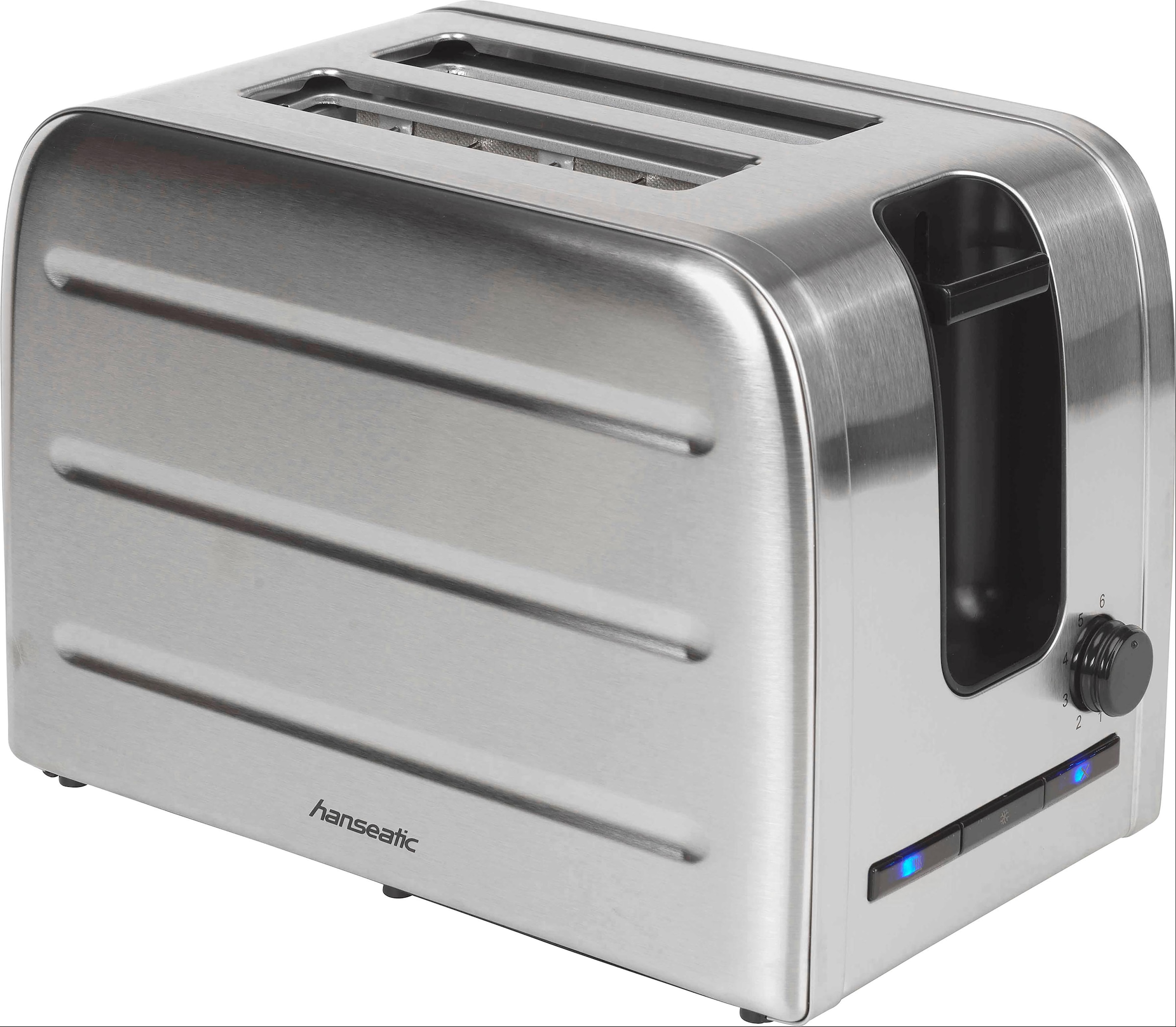 Hanseatic Toaster »36814853«, 2 kurze Schlitze, 1050 W