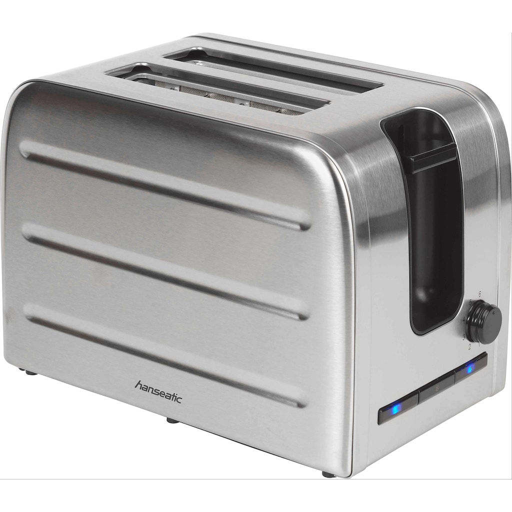 Hanseatic Toaster »36814853«, 2 kurze Schlitze, 1050 W