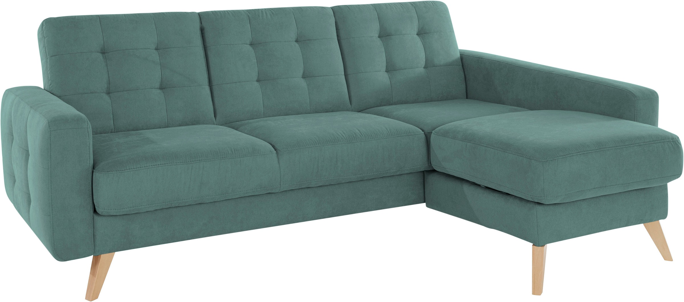 exxpo - sofa fashion Ecksofa "Nappa, kompakt und komfortabel, bequem, zeitl günstig online kaufen