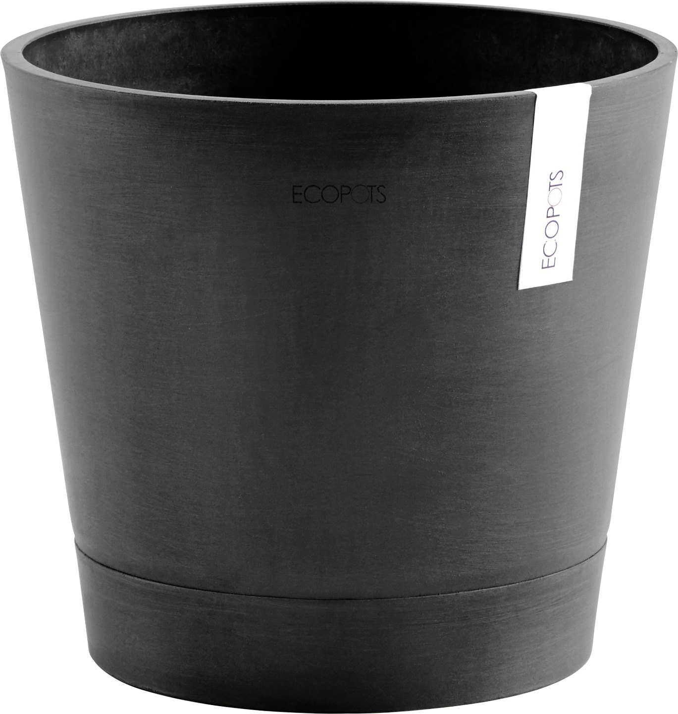 ECOPOTS Blumentopf "VENICE Dark Grey", BxTxH: 30x30x26 cm günstig online kaufen