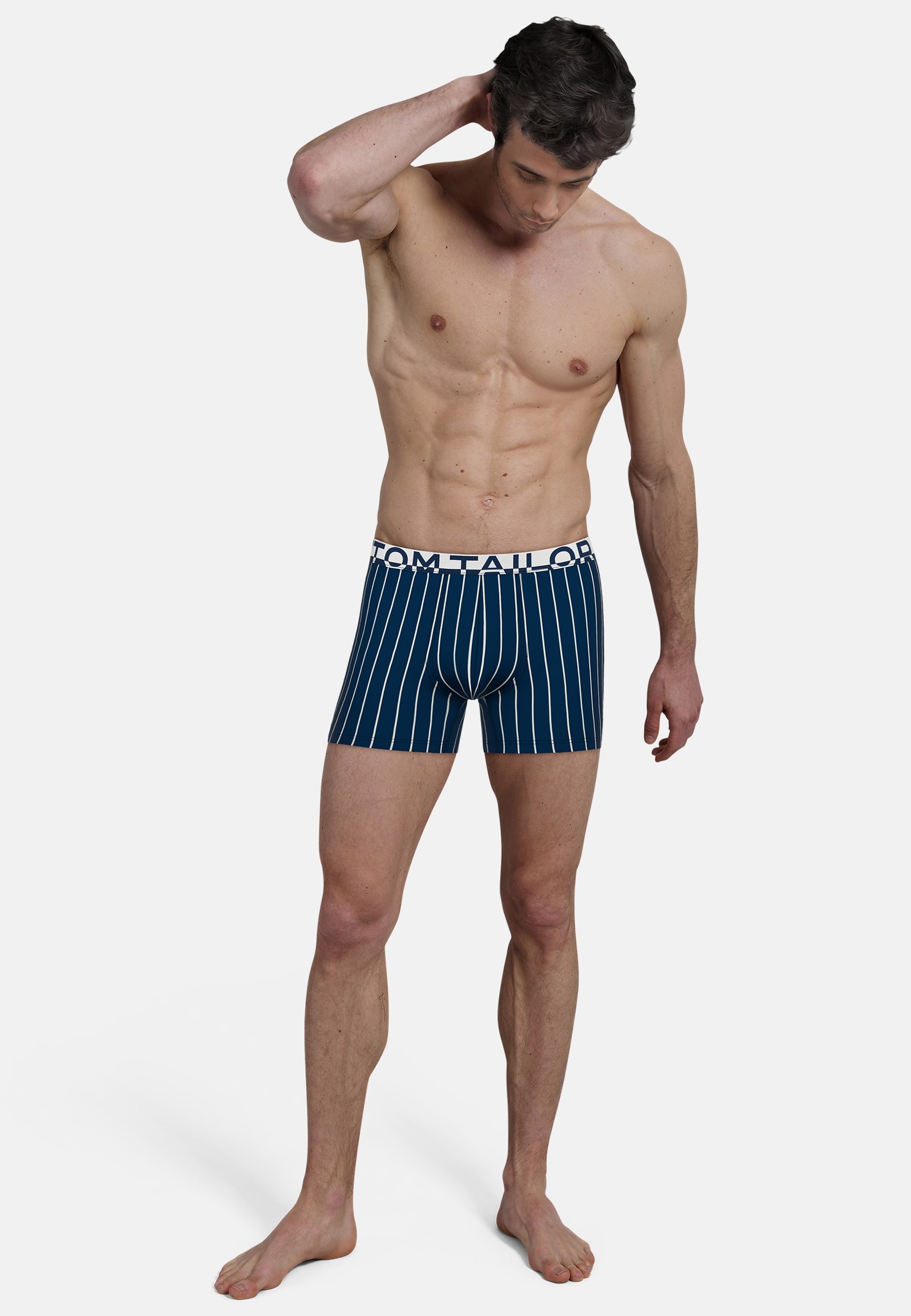 TOM TAILOR Boxershorts »Kentucky«, (4er Pack), mit Logobund