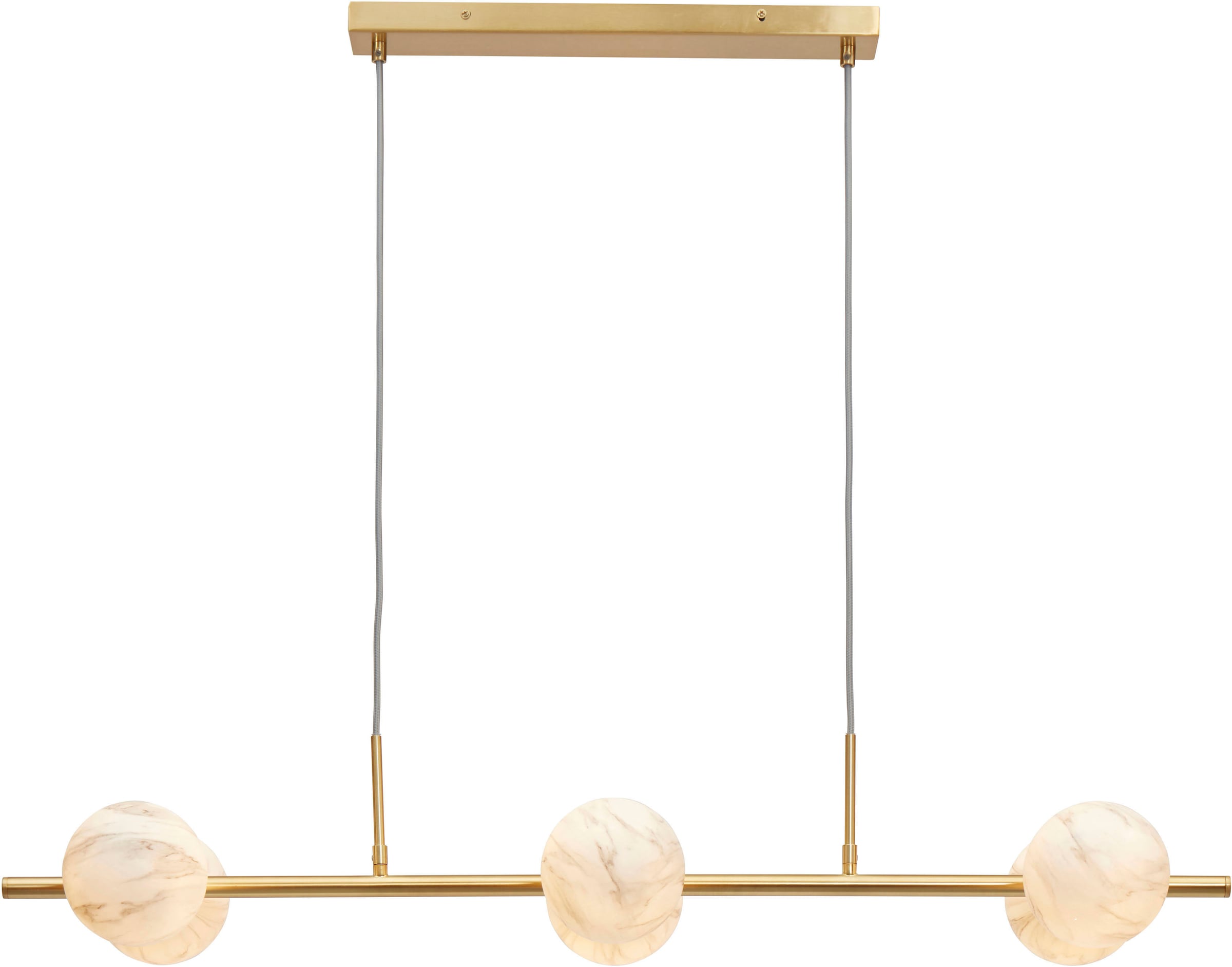 it's About RoMi Hängeleuchte »CARRARA«, 6 flammig, Leuchtmittel G9 | LED wechselbar, Marmor Look