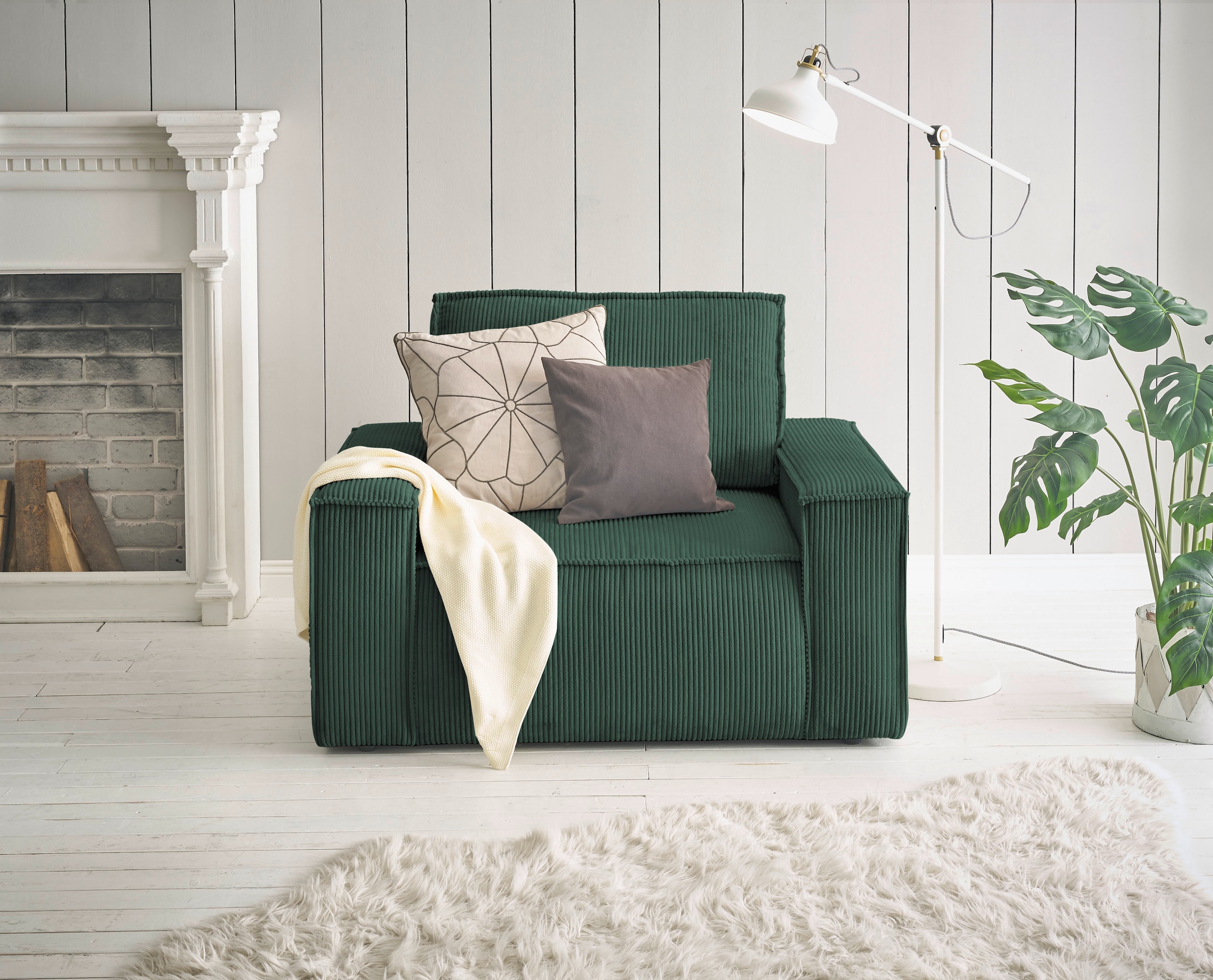 Home affaire Sessel "SHERWOOD, Love-Seat in 3 Stoffarten verfügbar", passen günstig online kaufen