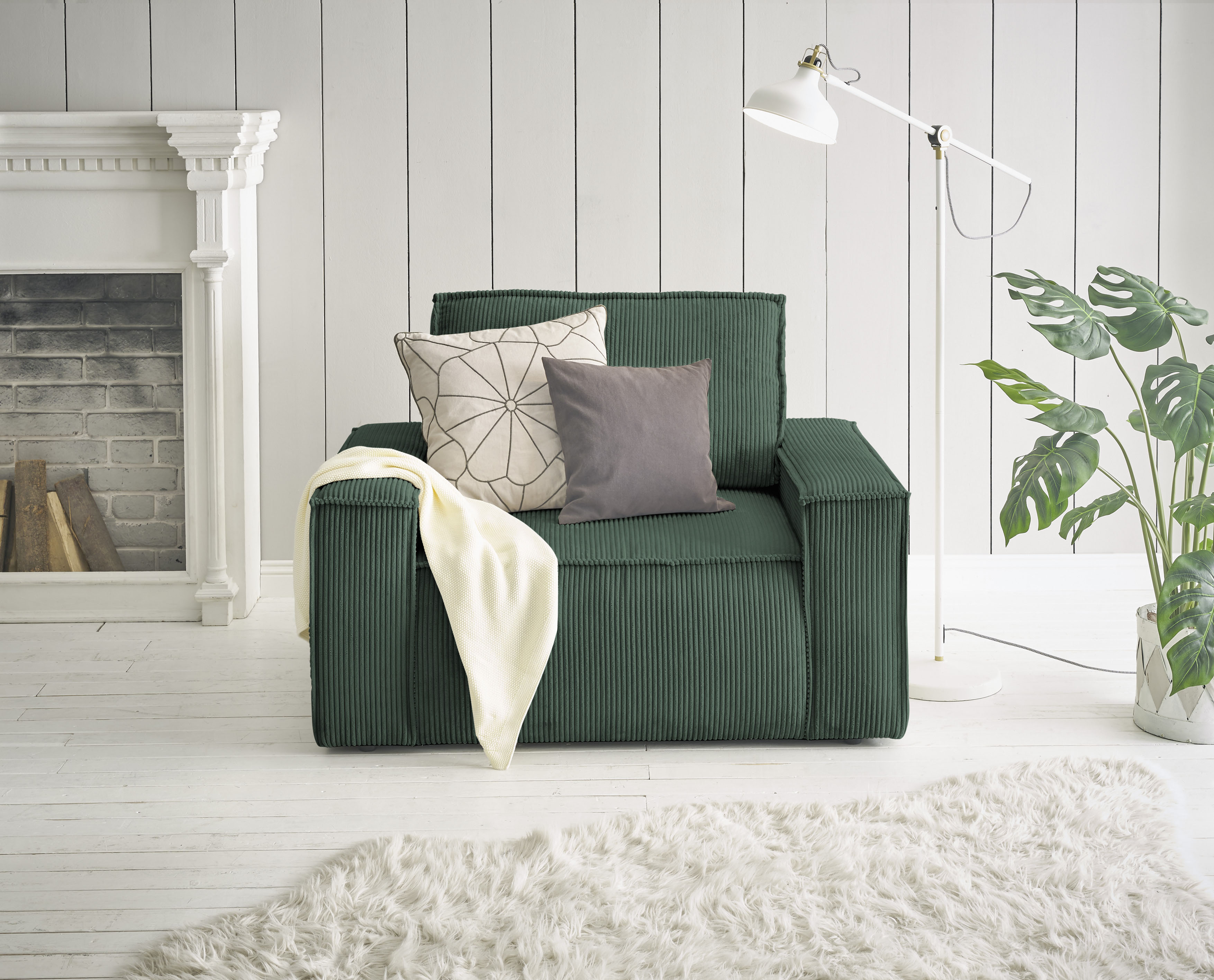 OTTO home Sessel "SHERWOOD Cord Love-Seat" passend zur Polster-Serie SHERWOOD