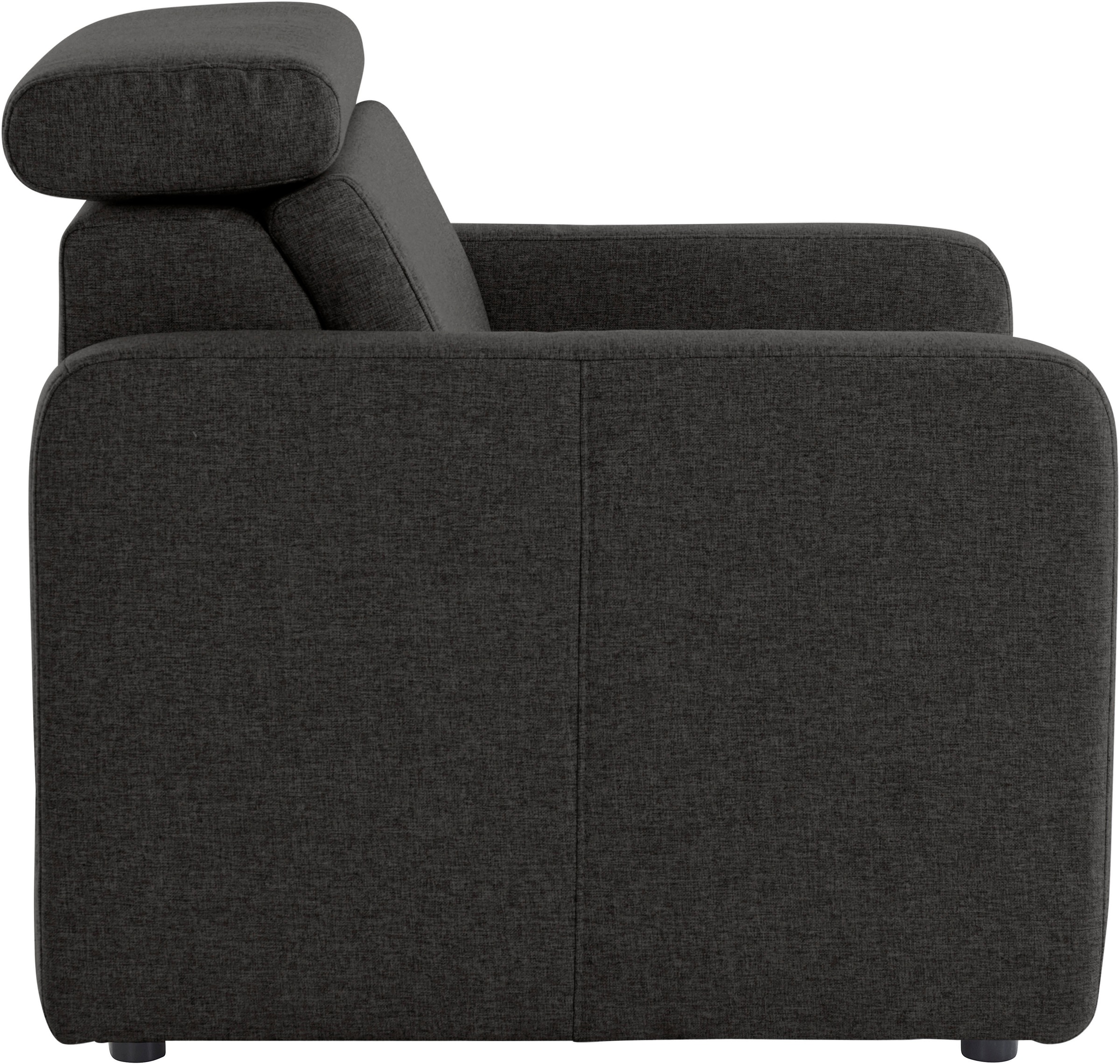 sit&more Sessel »Bologna«, mit Federkern, inklusive Kopfteilverstellung