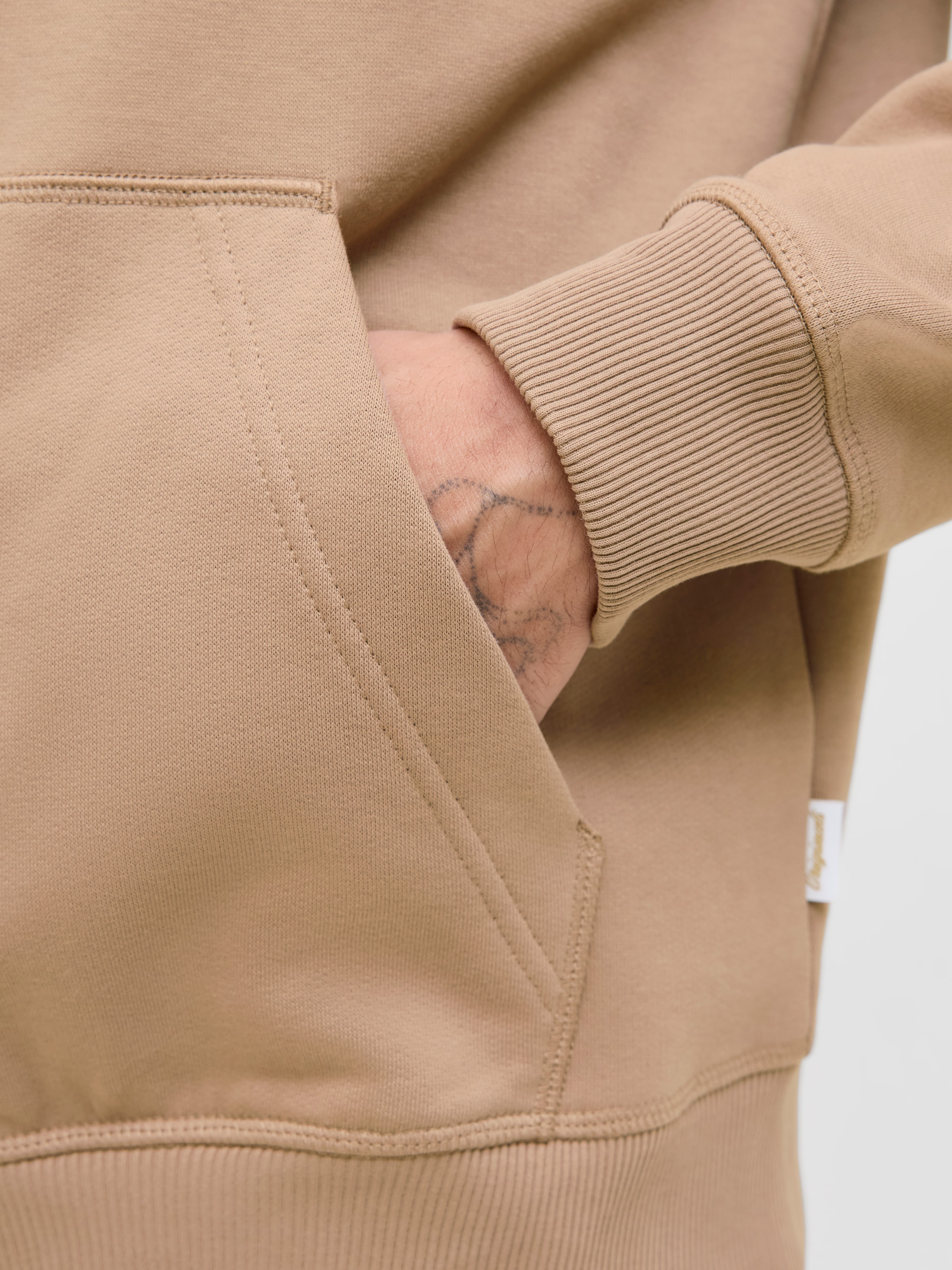 Jack & Jones Kapuzensweatshirt »JORNORREBRO EMB SWEAT ZIP HOOD NOOS«