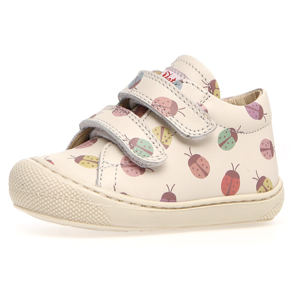 Naturino Klettschuh »Cocoon Ladybug« mit bunten Marienkäfern bedruckt Naturino Klettschuh »Cocoon Ladybug« mit bunten Marienkäfern bedruckt