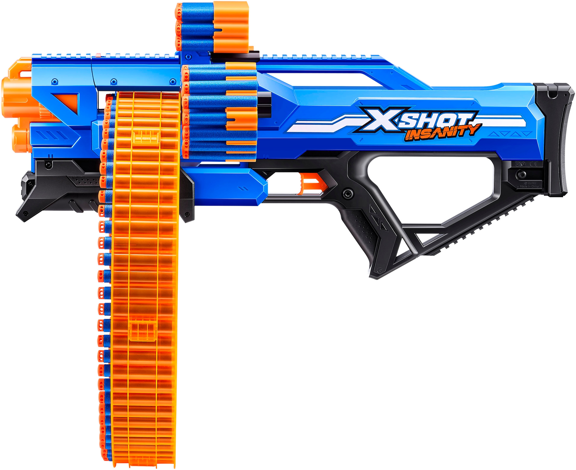 XSHOT Blaster »XSHOT, Insanity Blaster Mega Barrel mit Darts«