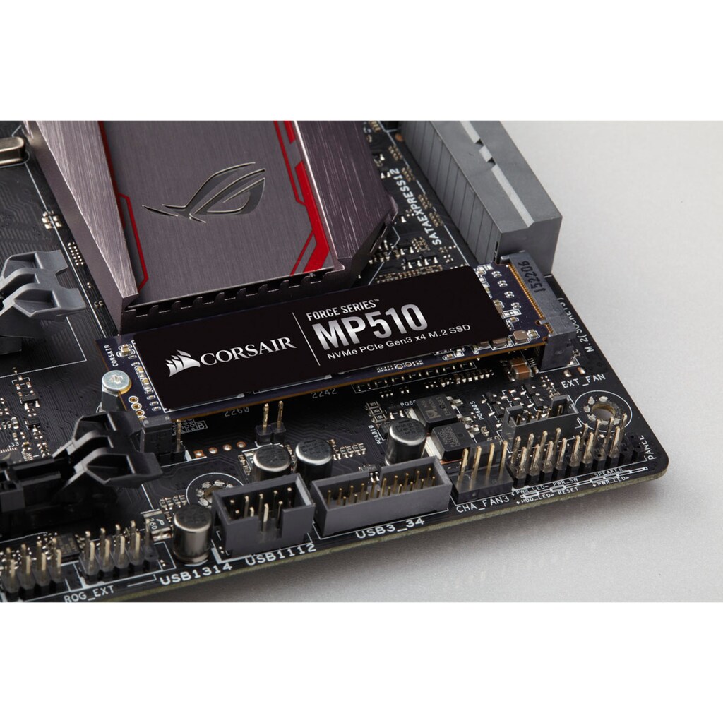 Corsair interne SSD »Force Series™ MP510«, Anschluss M.2 PCIe 3.0