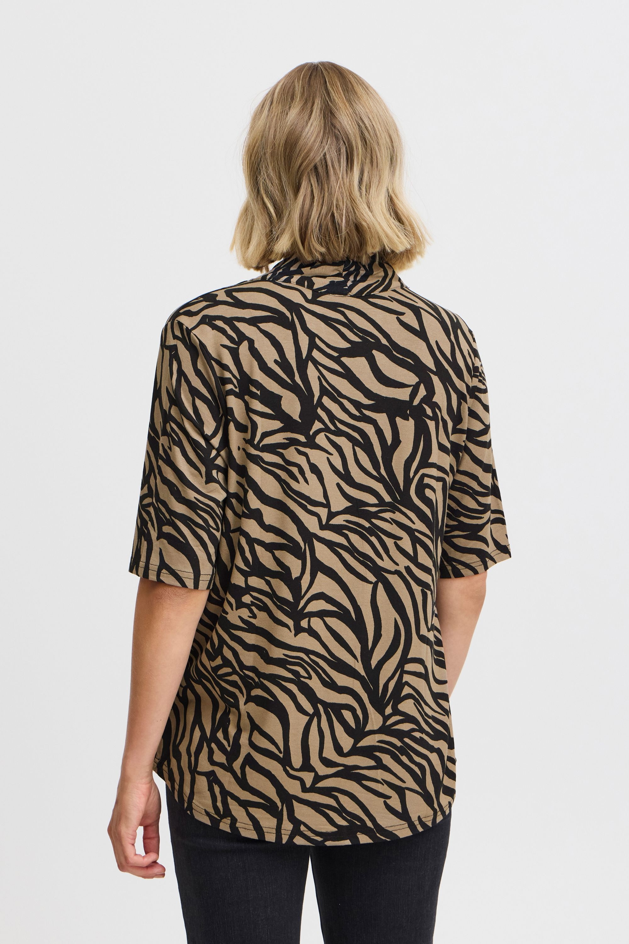 fransa Kurzarmbluse »Kurzarmbluse FRFLORA TEE 4«
