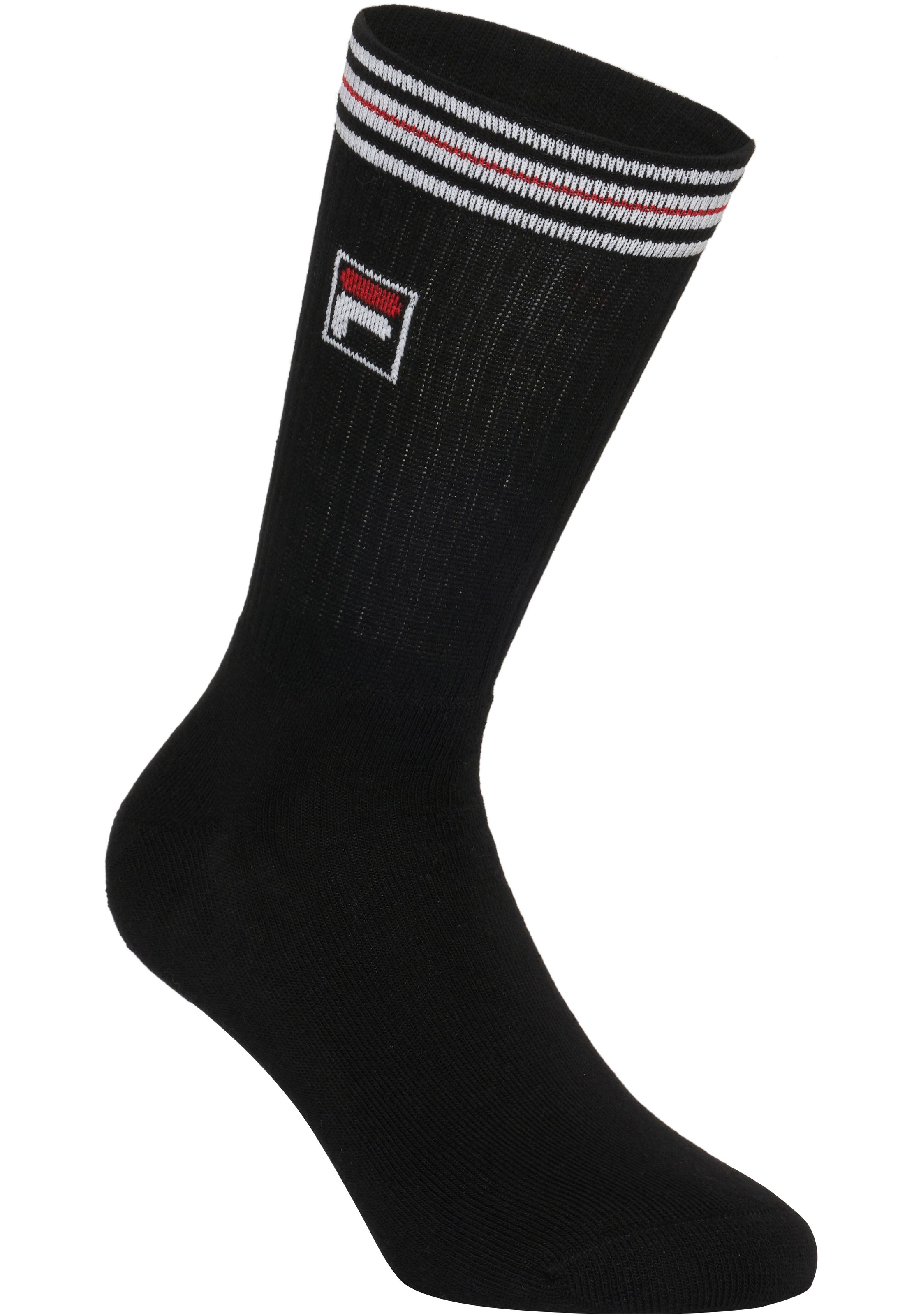 Fila Sportsocken "UNISEX TOP QUALITY FULL TERRY VINTAGE SOCKS", (4 Paar), s günstig online kaufen