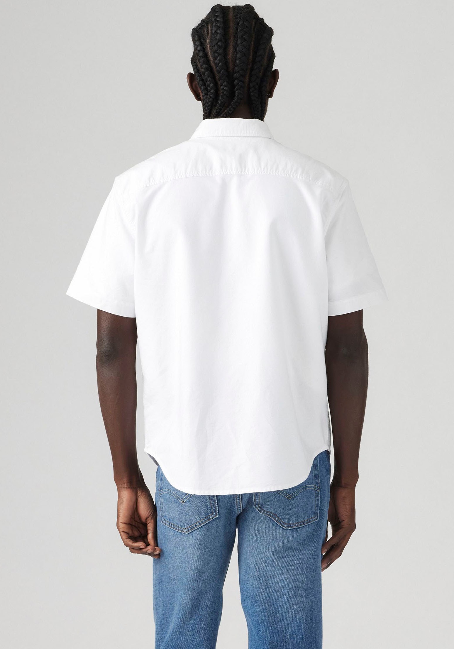 Levi's® Kurzarmhemd »SS AUTHENTIC BUTTON DOWN«, mit kleiner Logostickerei auf der Brust
