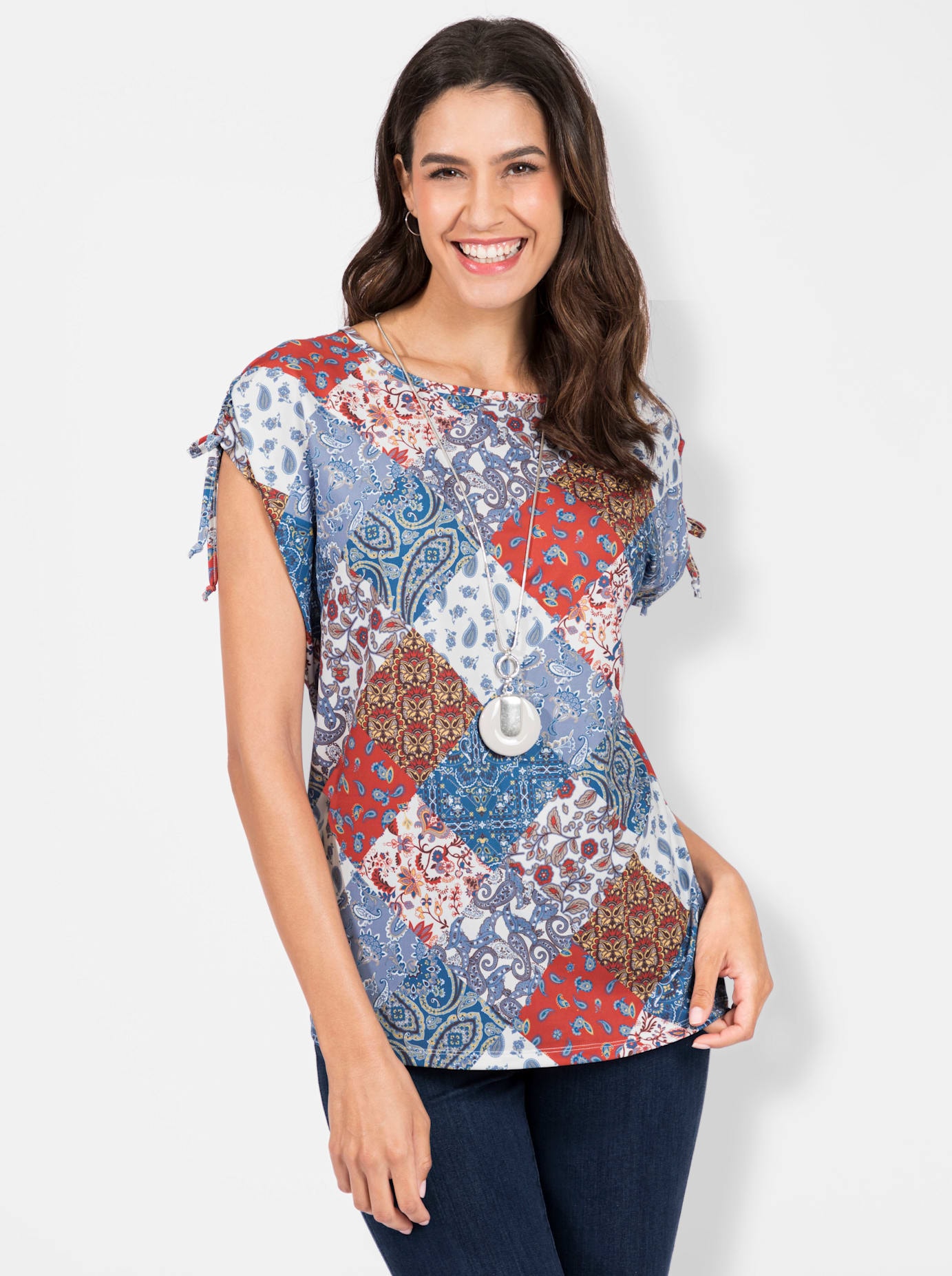 Inspirationen Print-Shirt »Shirt«, (1 tlg.)
