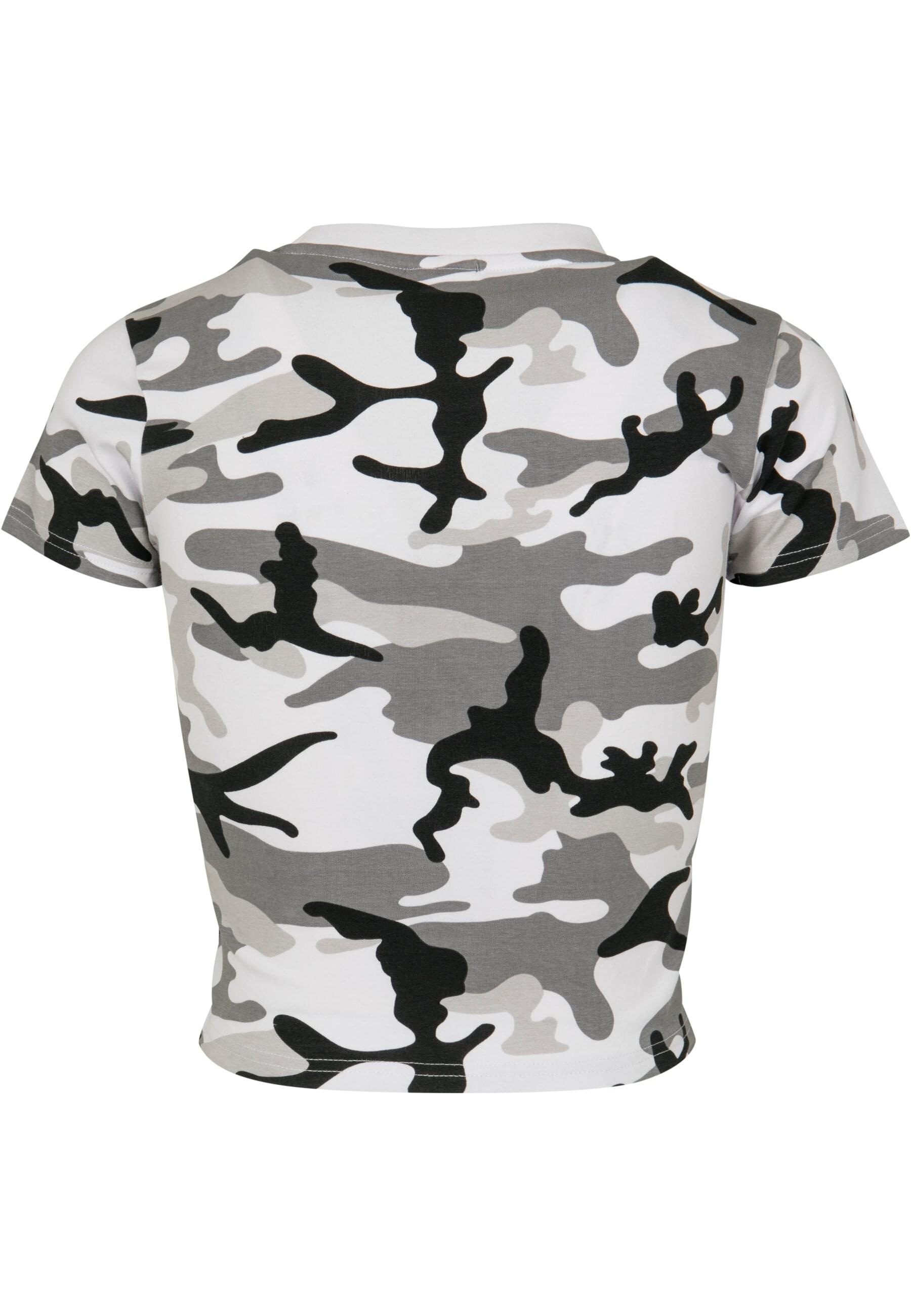 URBAN CLASSICS Kurzarmshirt »Urban Classics Damen Ladies Stretch Jersey Cropped Tee«, (1 tlg.)