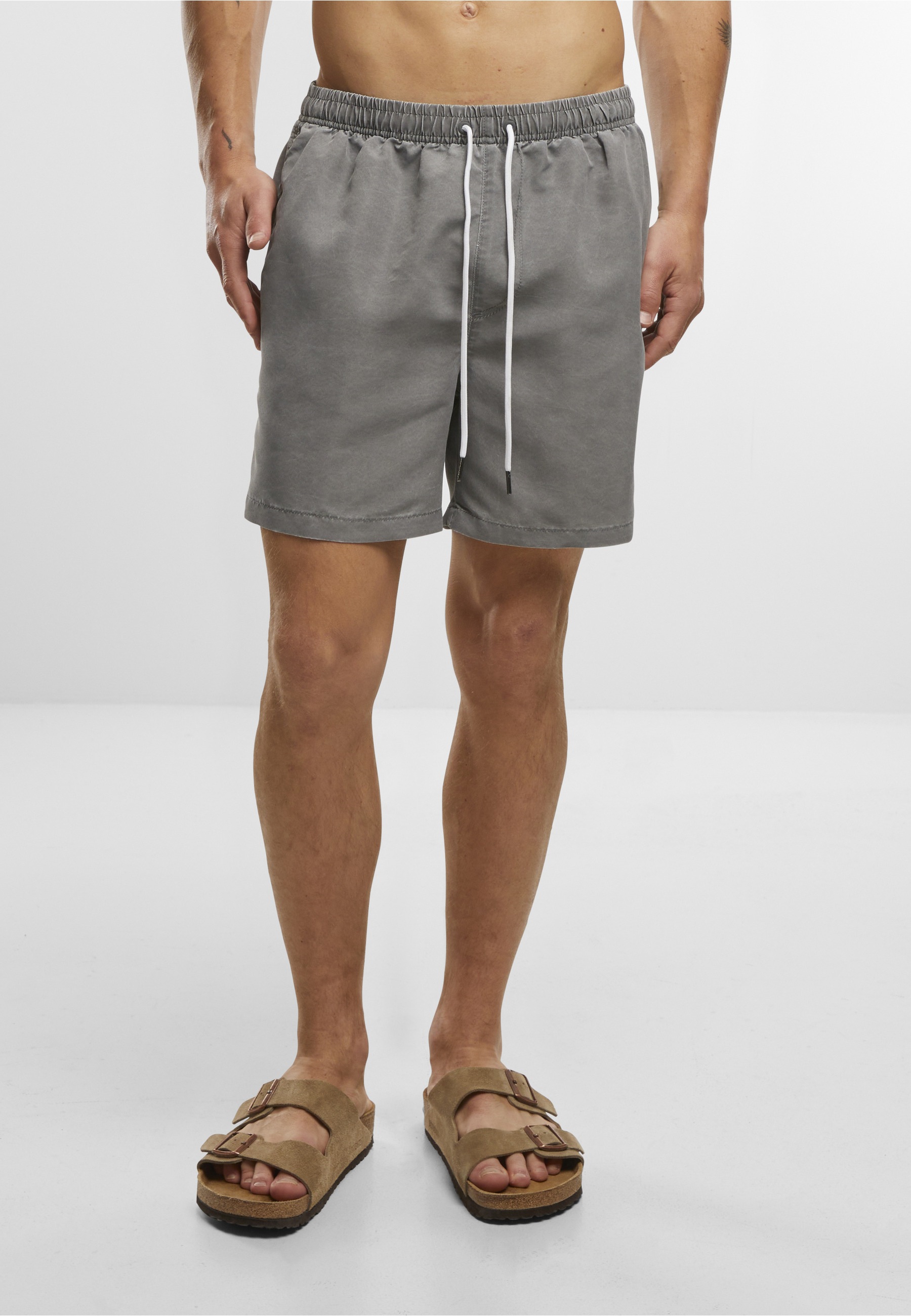 URBAN CLASSICS Badeshorts »Urban Classics Washed Swim Shorts«