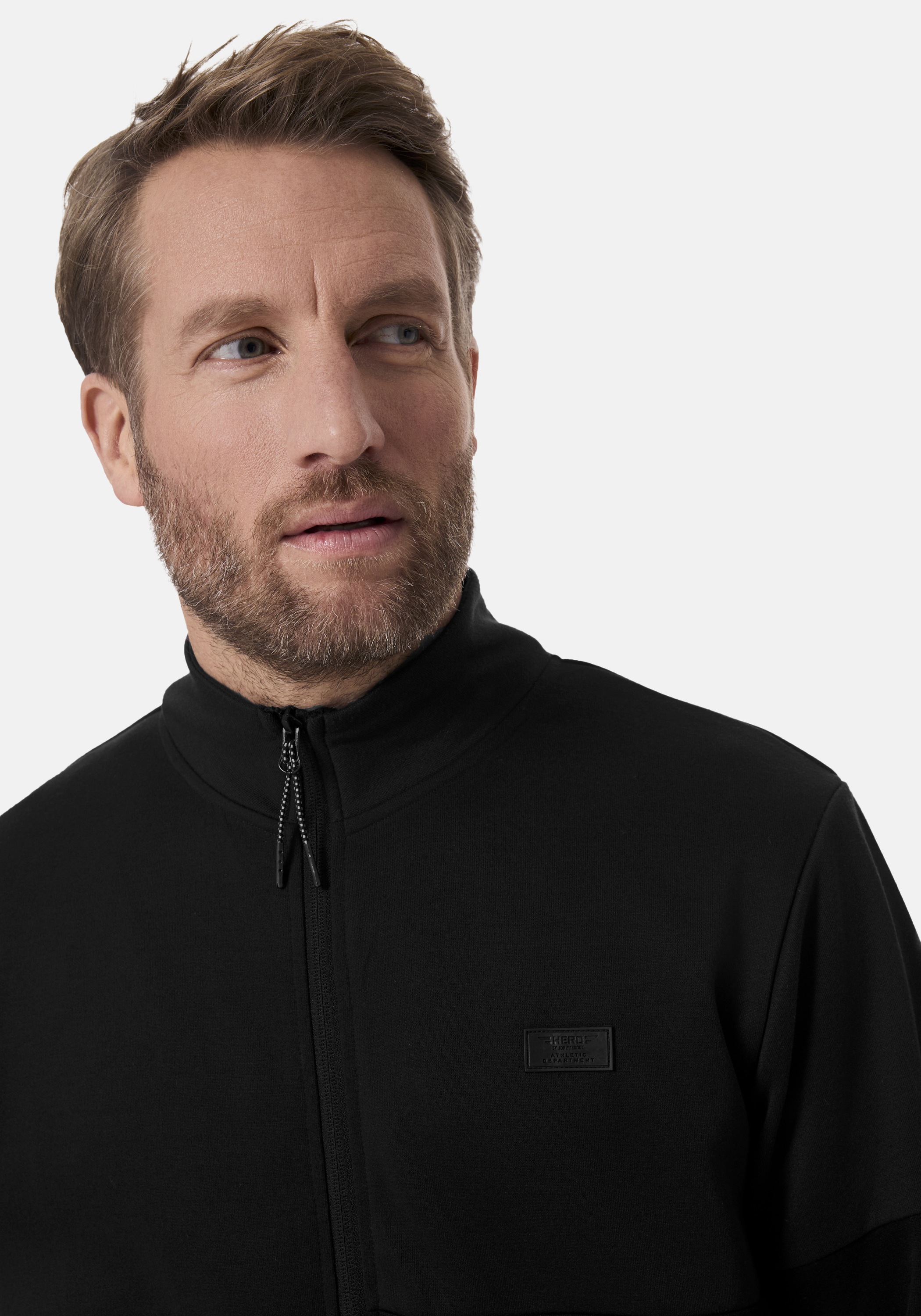 HERO by John Medoox Sweatjacke »SPENCER Sweatjacke Regular Fit«, Soft Sweat Regularfit Casual Sweat für Herren