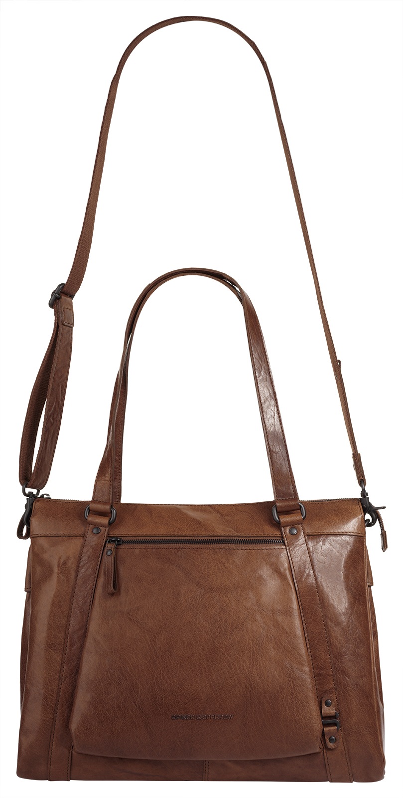 Spikes & Sparrow Shopper, echt Leder