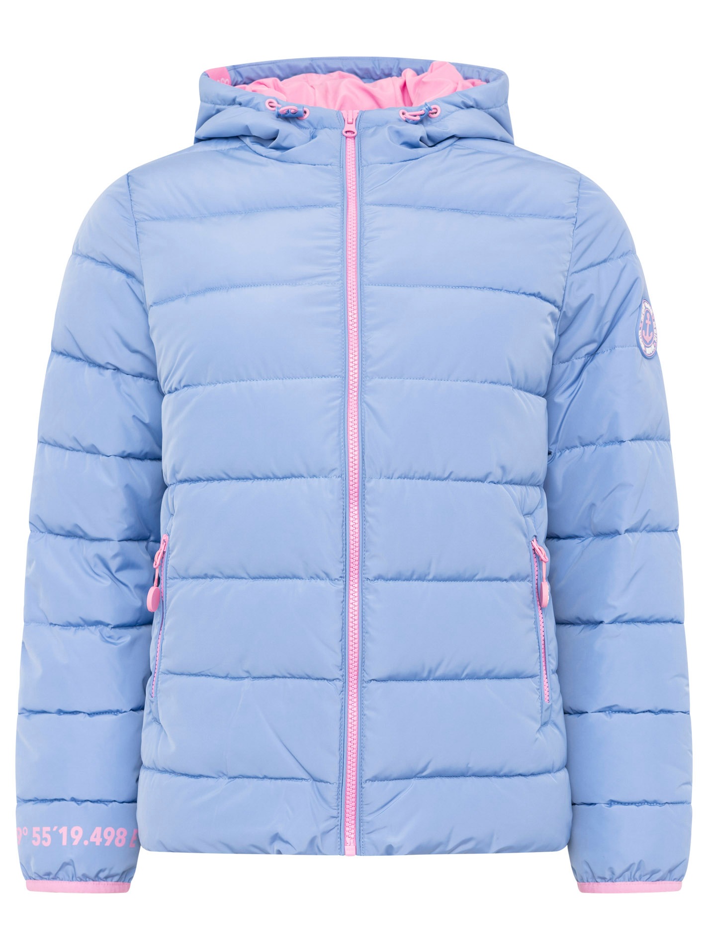 Zwillingsherz Steppjacke ""Moin Moin"", mit Kapuze, Kapuze, wärmend, Kontra günstig online kaufen