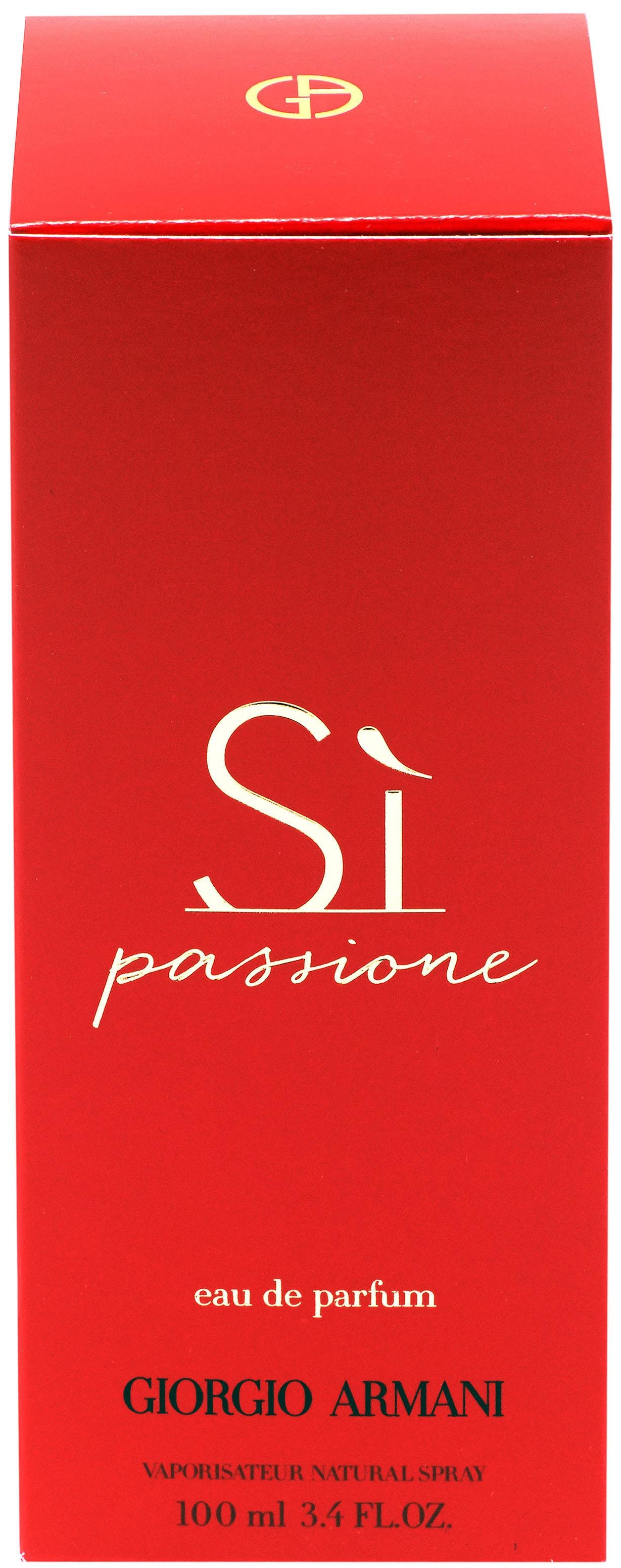 Giorgio Armani Eau de Parfum »Si Passione«, mit blumiger Herznote