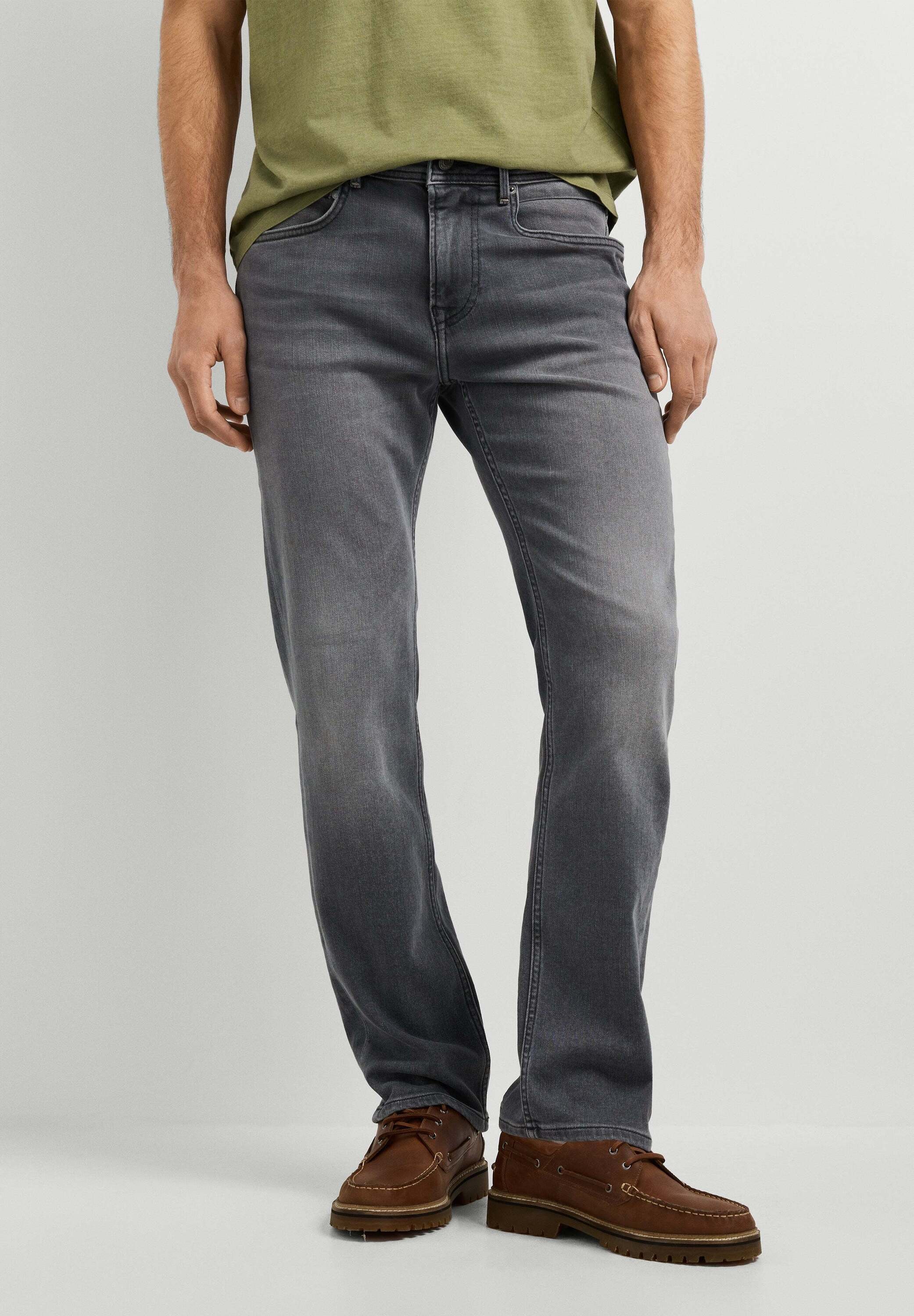 Pepe Jeans Relax-fit-Jeans »relaxed fit jeans STRAIGHT JEANS CASH BRIT GREY«