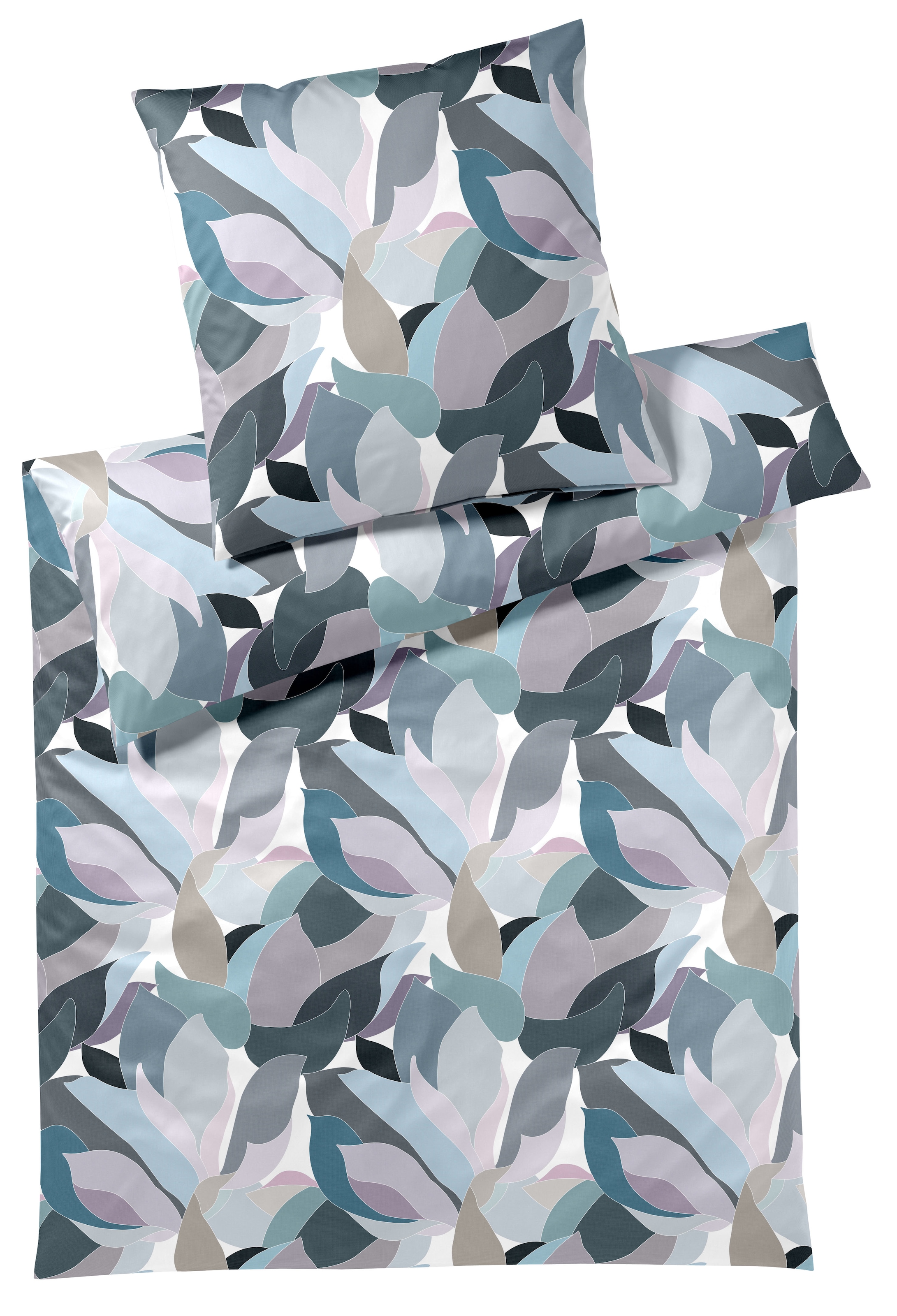 Elegante Bettwäsche "Night Garden" 2 Stk. angenehmes Hautgefühl günstig online kaufen