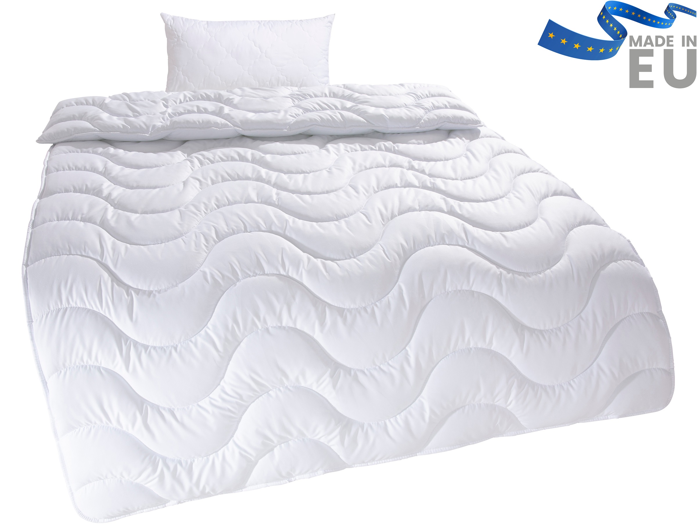 OTTO home Microfaserbettdecke + Microfaserkissen "Mailo, Bettdecke 135x200 günstig online kaufen