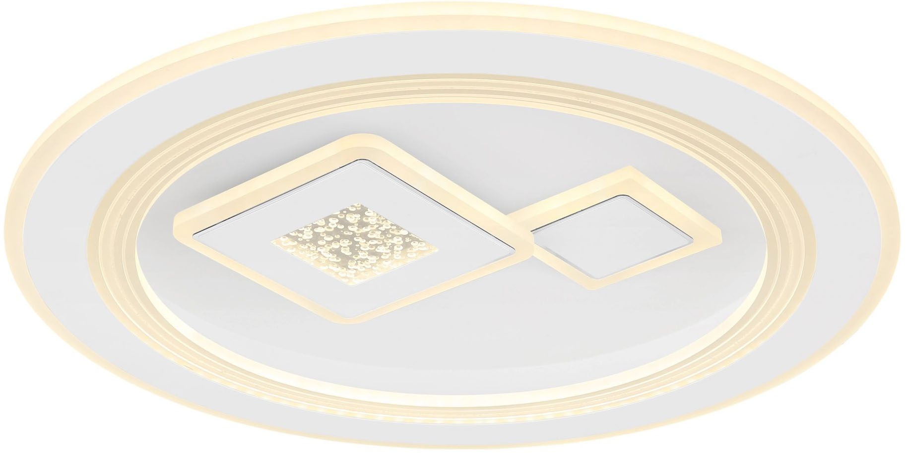 GLOBO LIGHTING Deckenleuchte »VALERIA«, Leuchtmittel LED-Modul | LED fest integriert, 1880lm Output