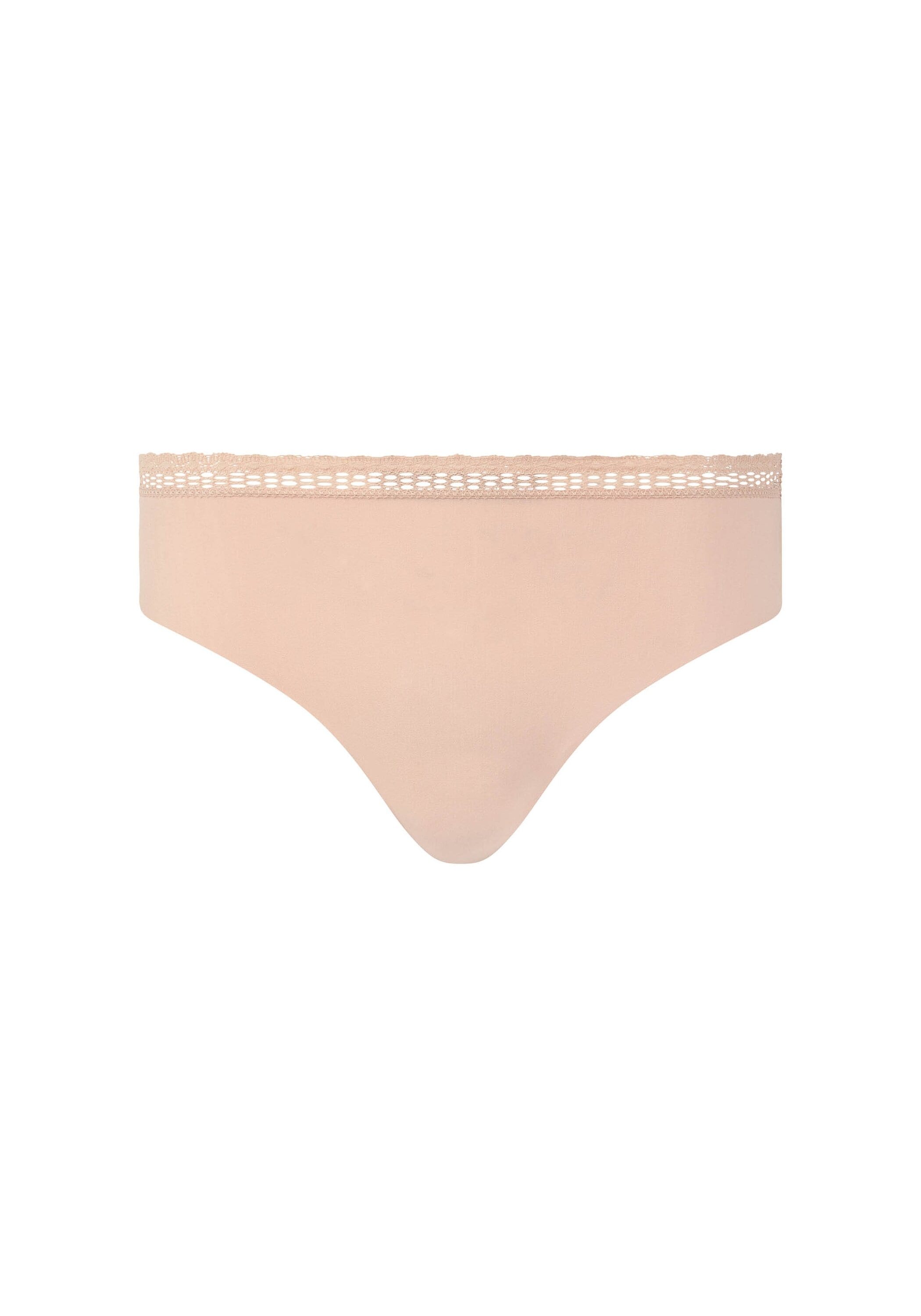 CHANTELLE Damen Slip "Slip Slip Cozy Chic 1er Pack", Gr. S, beige, Obermaterial: 80% Modal CMD. 20% Elasthan EL., Unterhosen