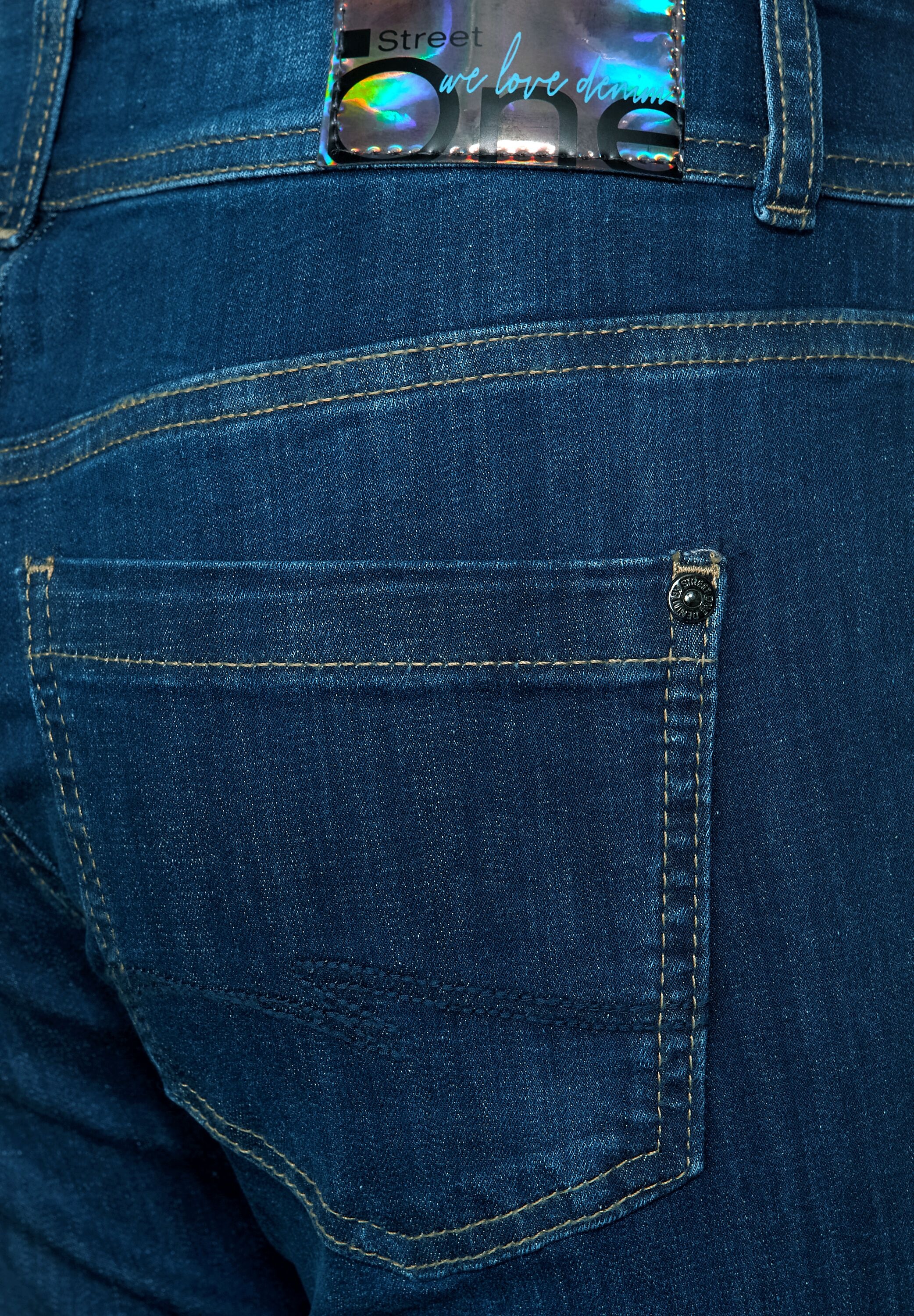 STREET ONE Bootcut-Jeans, 5-Pocket-Style
