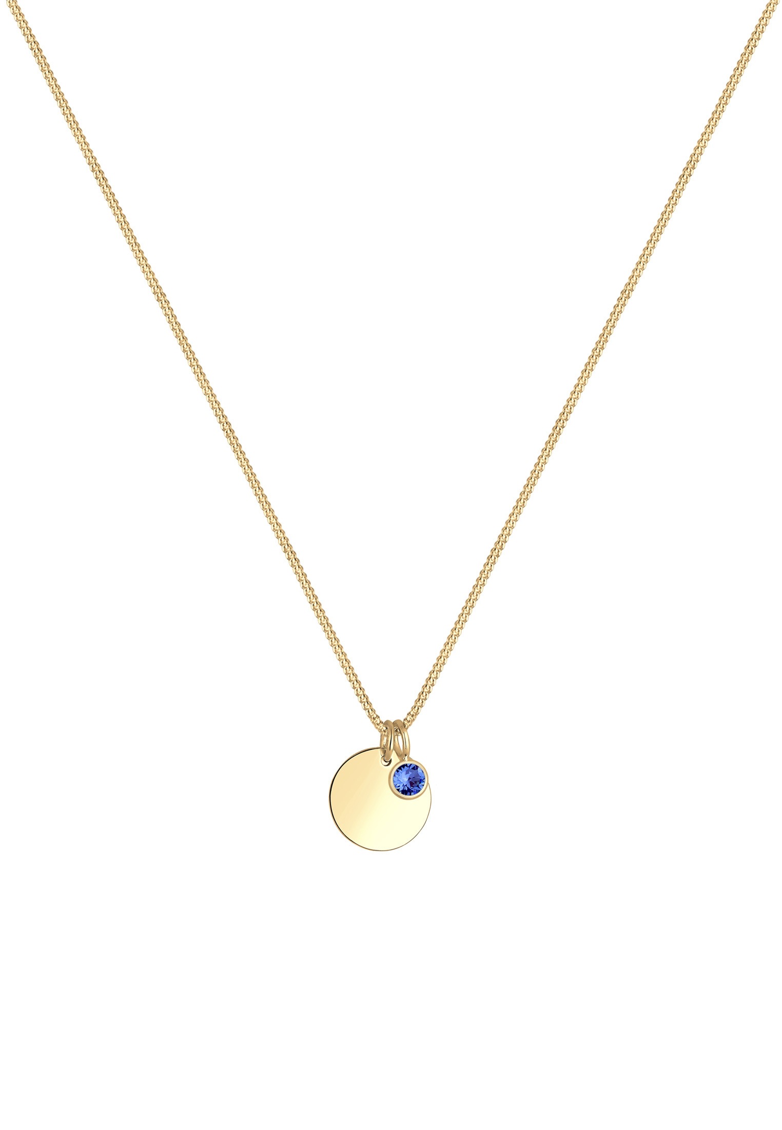 Elli Collierkettchen »Geburtsstein April 925 Silber, mit Kristallen von Swarovski®«