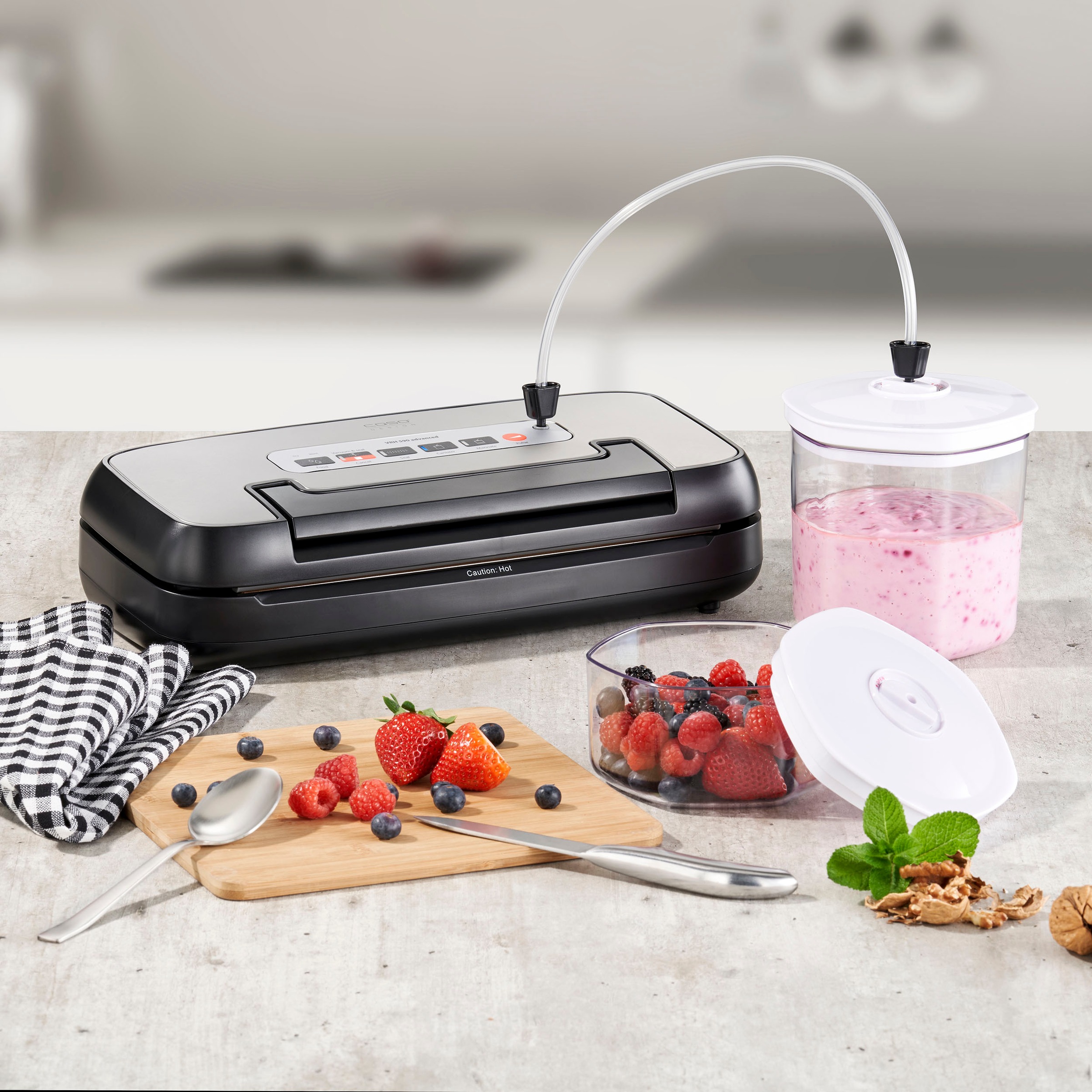 Caso Vakuumierer »VRH 590 advanced«, Rollenbreite 30 cm