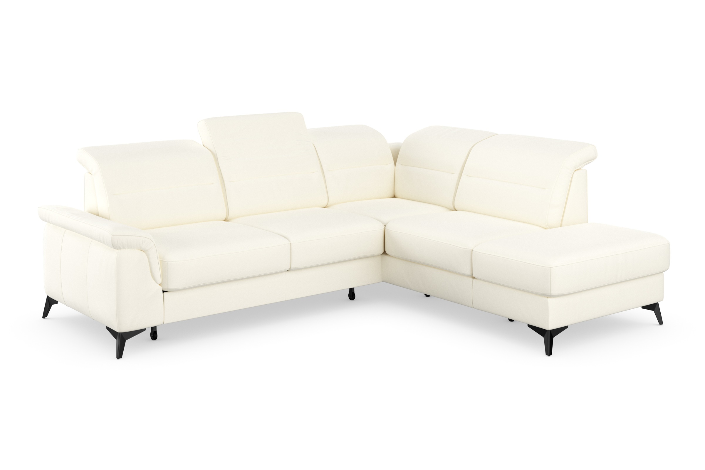 Thumbnail - sit&more Ecksofa "Sinatra L-Form" mit Ottomane, optional mit Kopfteilverstellung und Armteilfunktion