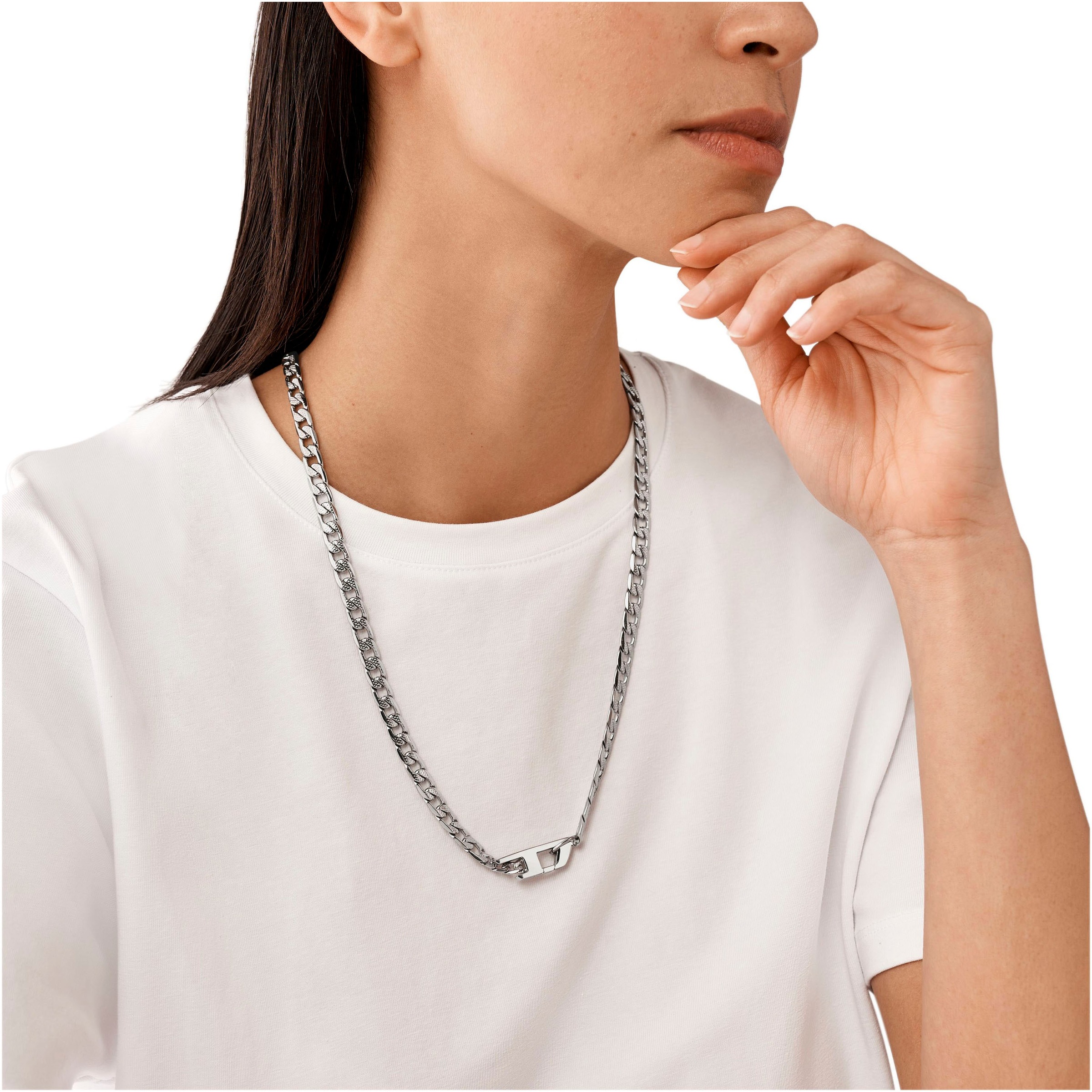 Diesel Edelstahlkette »STEEL, DX1497040«