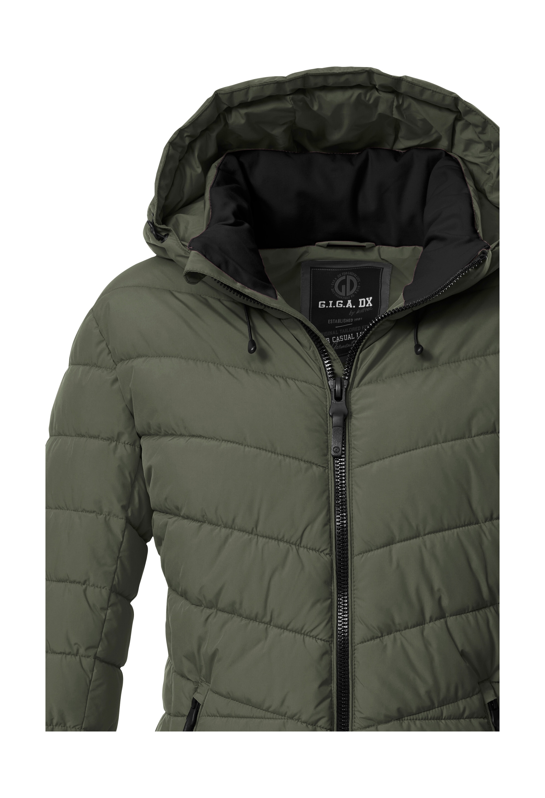 G.I.G.A. DX by killtec Steppjacke »GW 32 WMN QLTD JCKT«, Elegante Damenjacke, wasserabweisend, atmungsaktiv, abnehmbare Kapuze