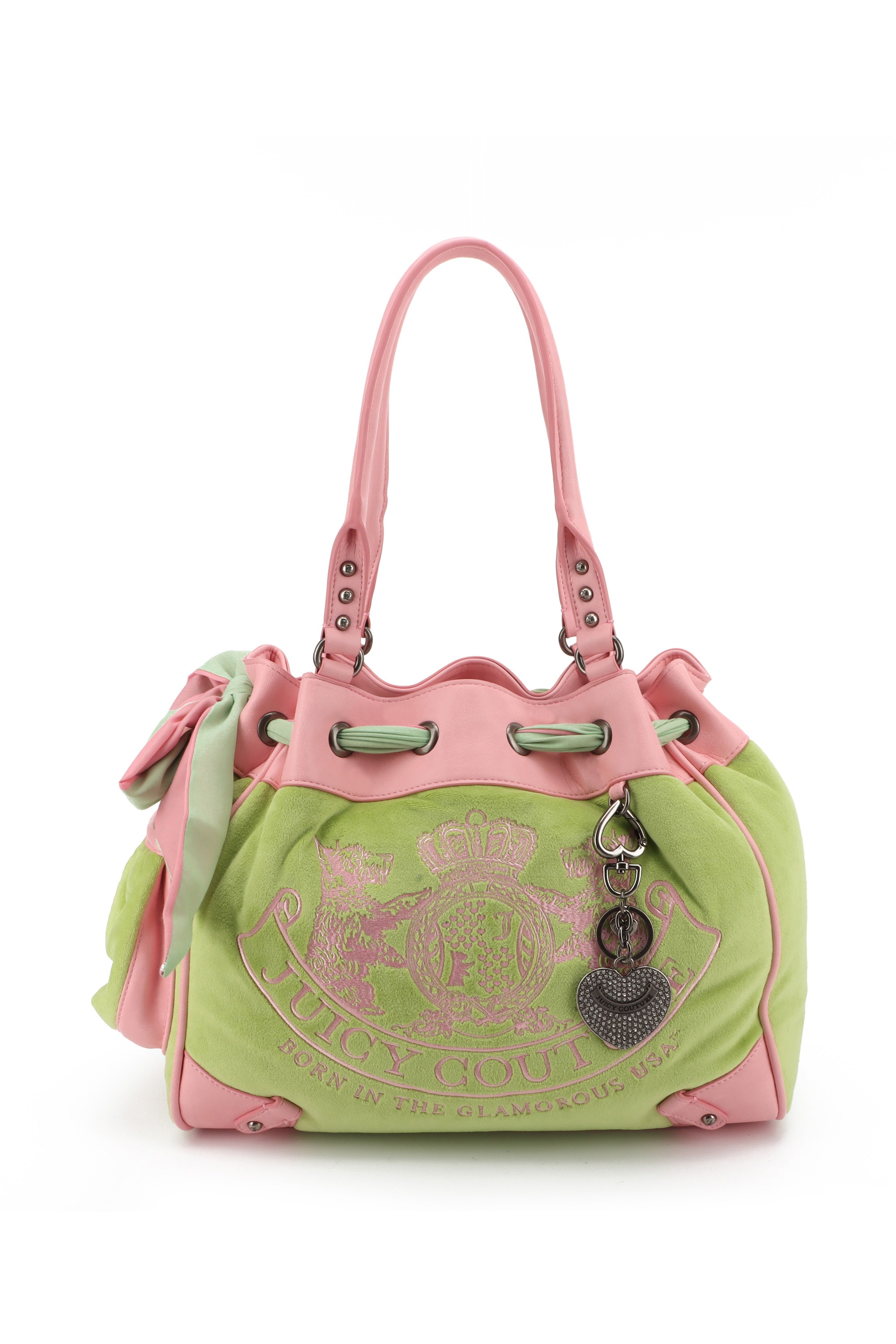 Juicy Couture Tragetasche »DAYDREAMER CLASSIC CREST LARGE DOUBLE HANDLE BAG.. Damen« Tragetasche Damen, Shopper, Einkaufstasche, Fashion, Lifestyle, Sale