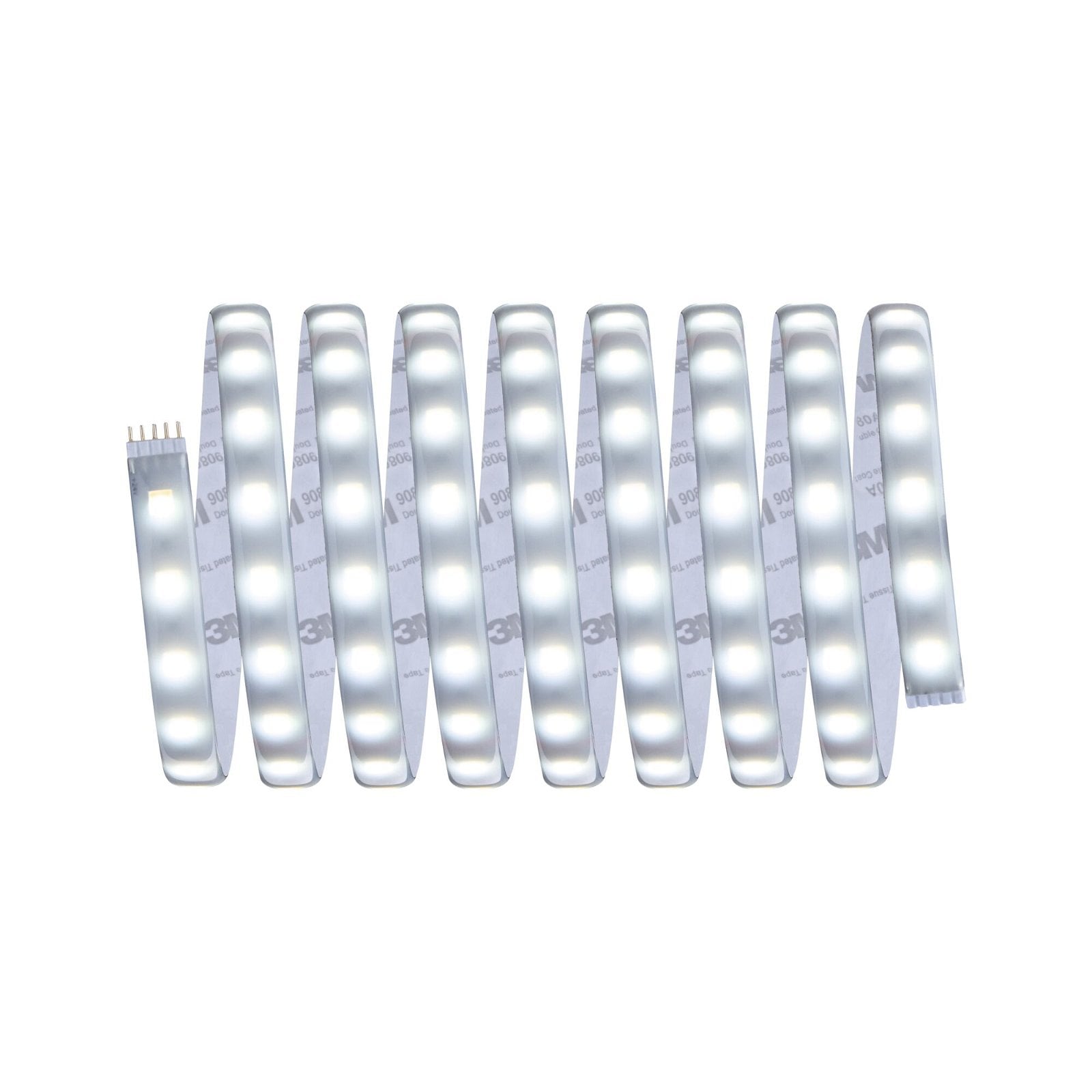 Paulmann LED-Streifen »MaxLED 500 Basisset 3m 20W 230/24V 36VA Silber Kunststoff«, 1 St.-flammig, IP44 Cover 2700K-6500K TunableWhite