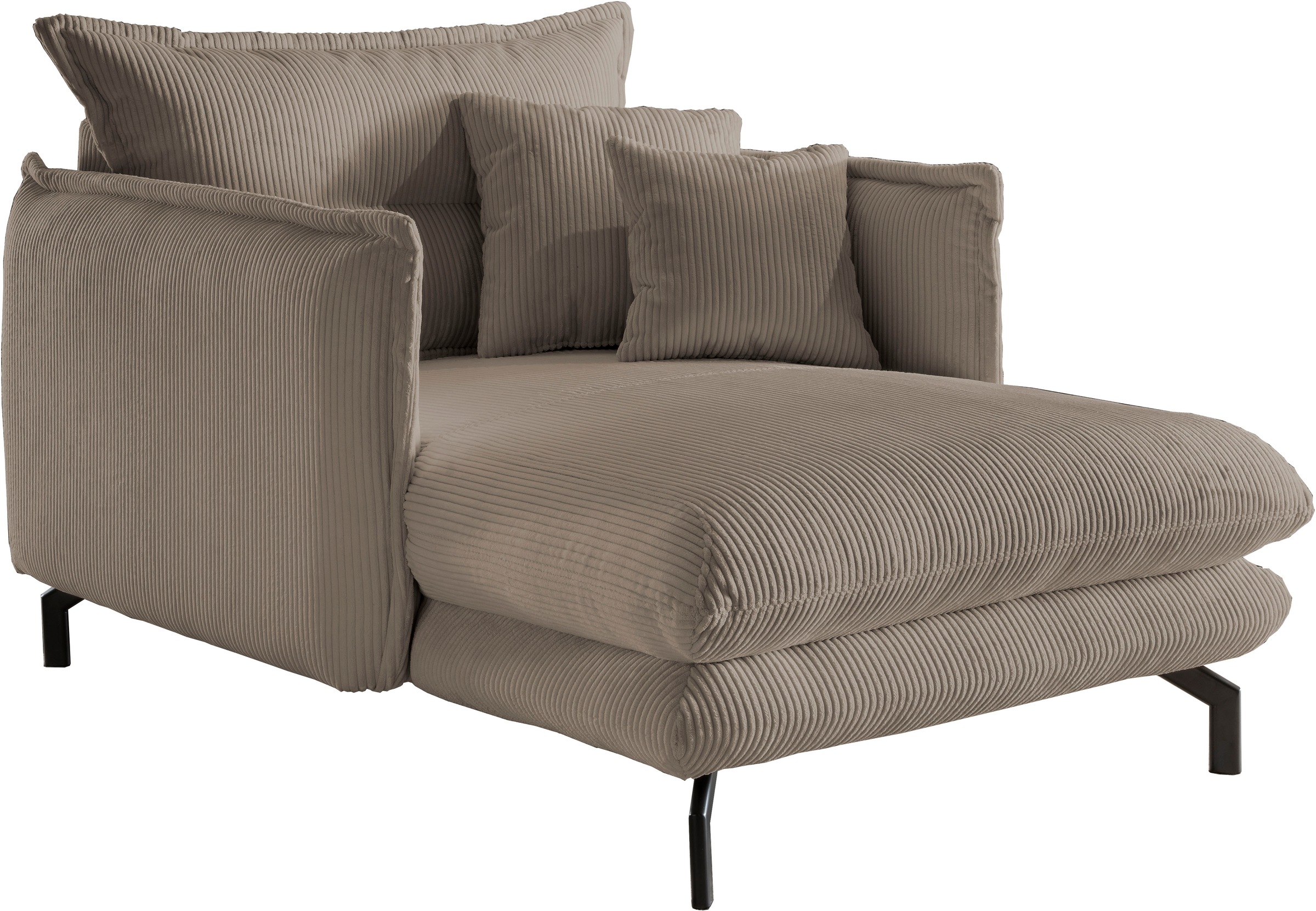 Home affaire Loveseat "LAVA Mega Ohrenbacken Sessel, modern & elegant, aktu günstig online kaufen