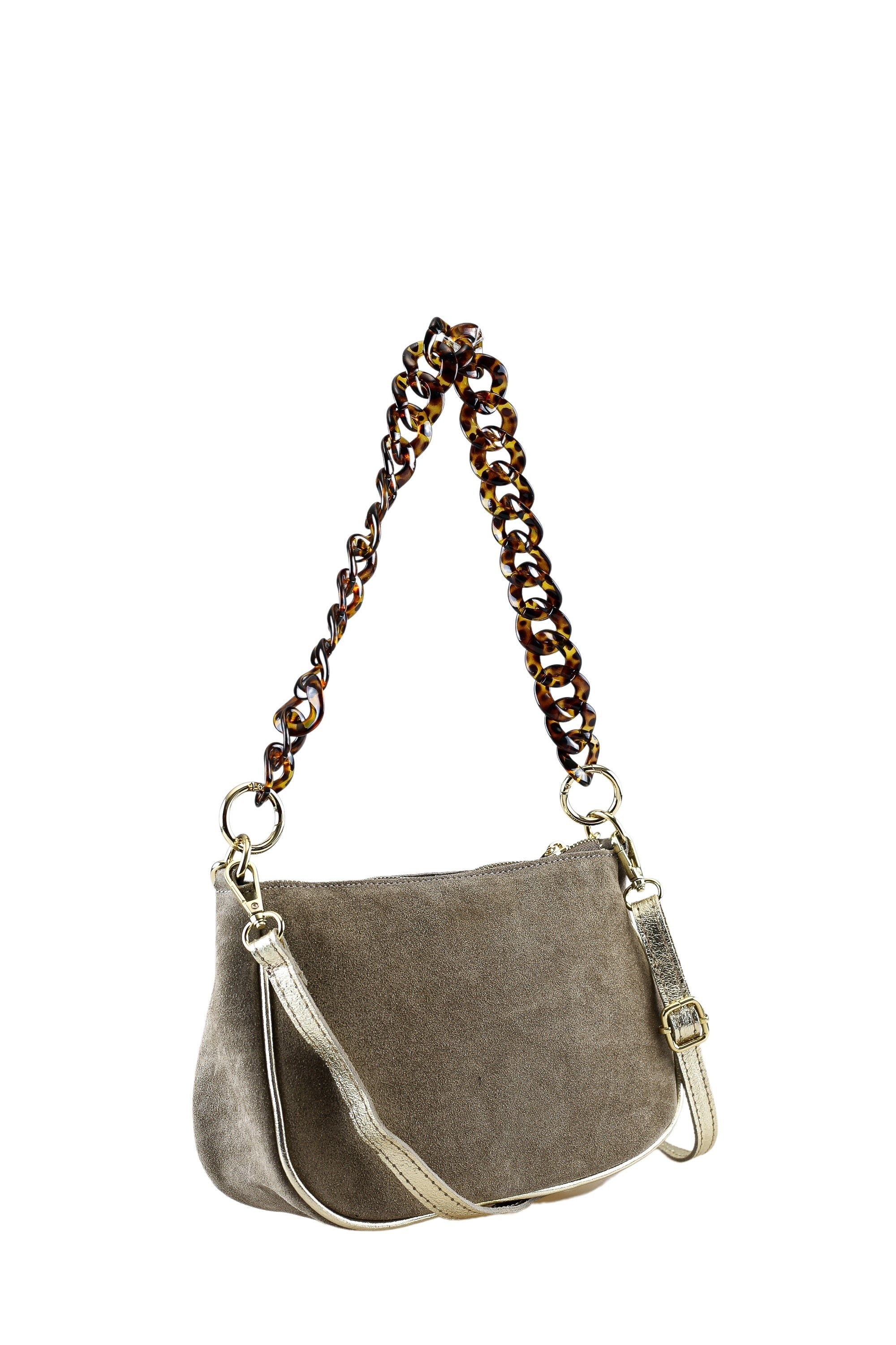 COLLEZIONE ALESSANDRO Schultertasche »Heidi«, aus Rindsleder, 3 Tragevarianten