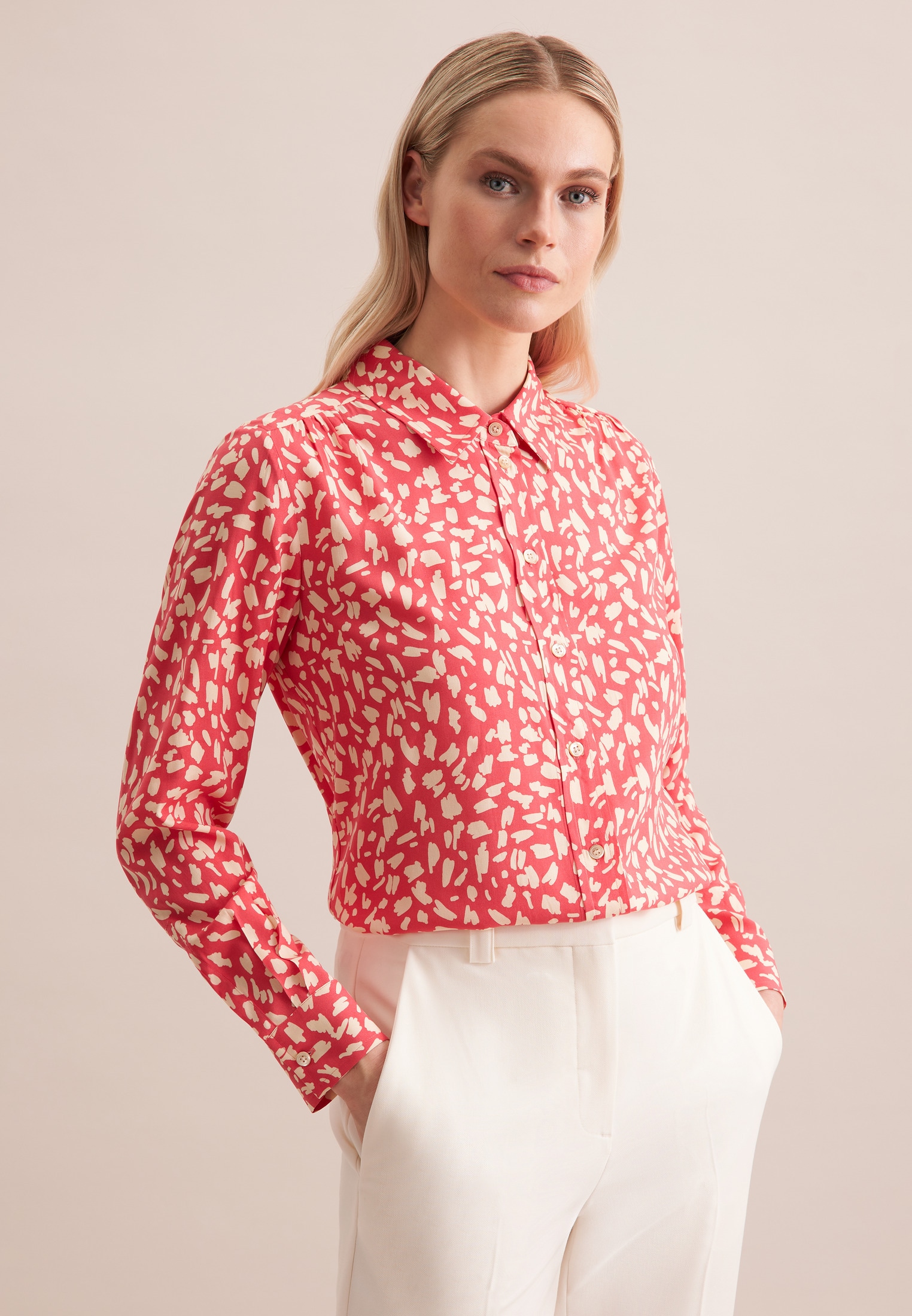 seidensticker Hemdbluse, Druck günstig online kaufen