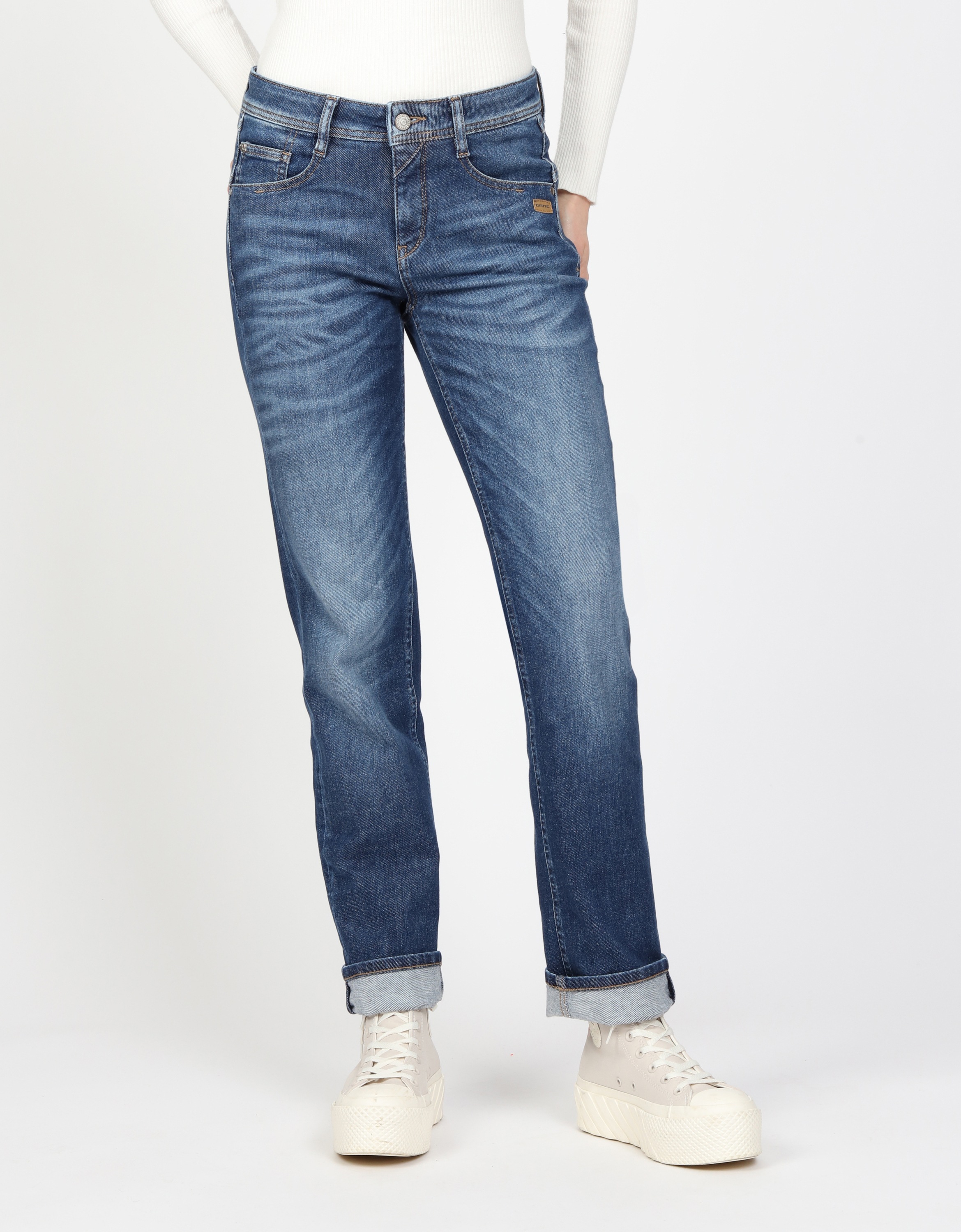 GANG Straight-Jeans "GANG Jeans Straight Fit 94AMELIE STRAIGHT" günstig online kaufen