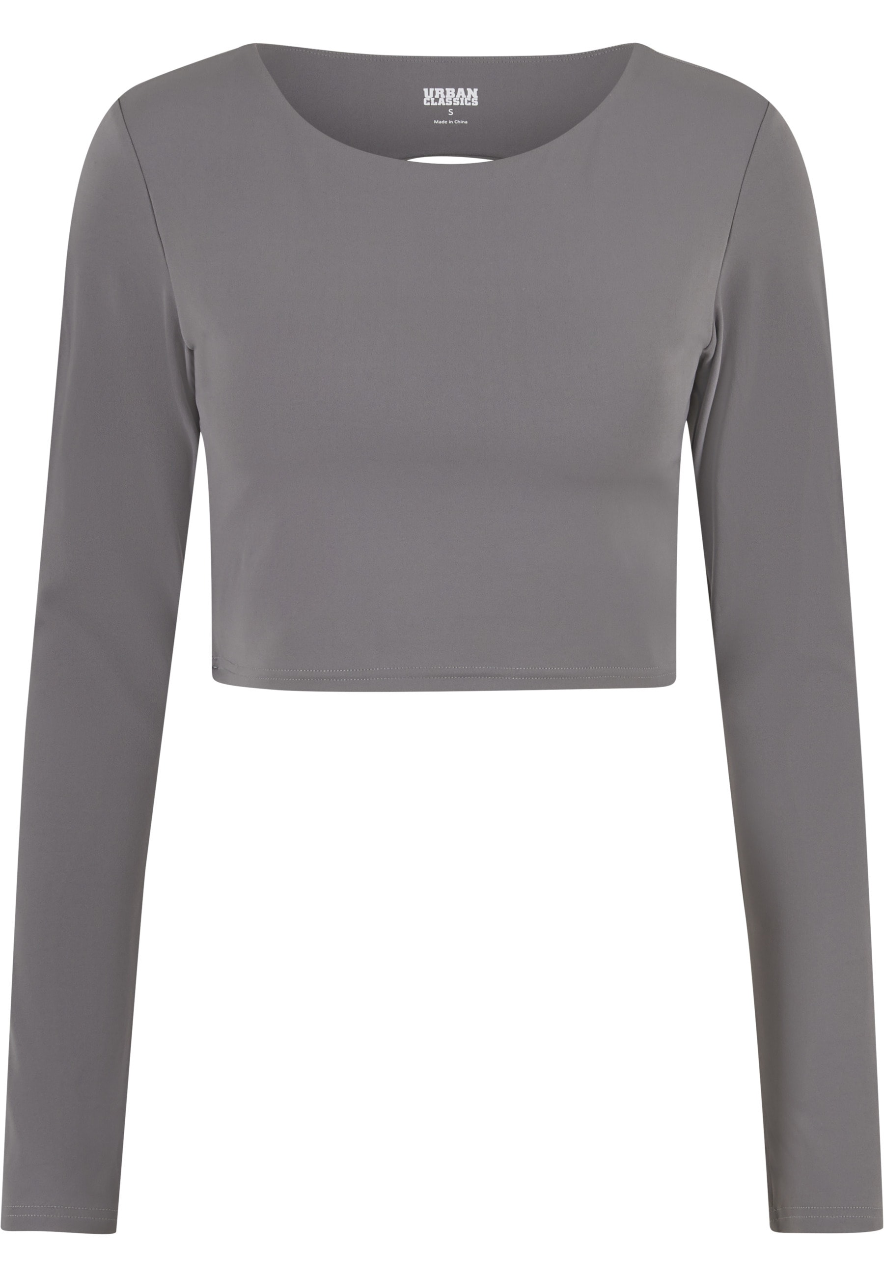 URBAN CLASSICS Longsleeve "Urban Classics Ladies Sports Longsleeve Ladies Sports Longsleeve" 1 Stk.