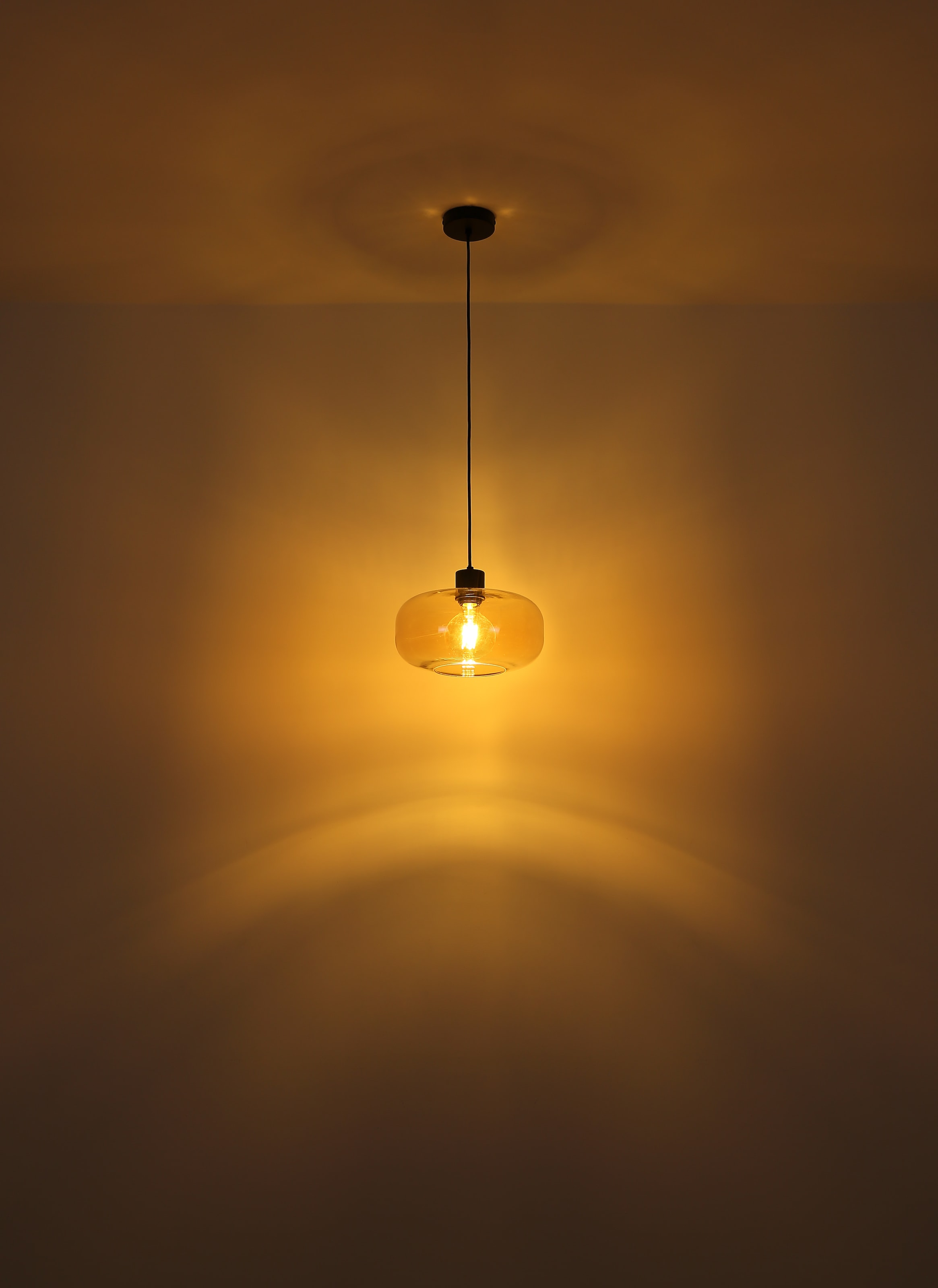 GLOBO LIGHTING Hängeleuchte »GIUSEPPE«, Leuchtmittel E27 | ohne Leuchtmittel, Hängelampe/Pendelleuchte/Esszimmer/Wohnzimmer/Esstisch