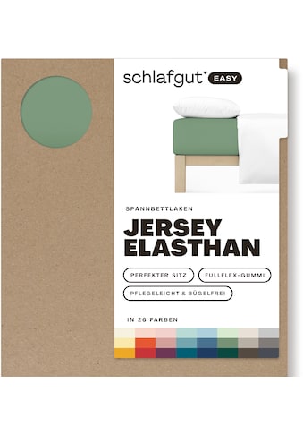 Schlafgut Spannbettlaken »EASY Jersey Elasthan« ...